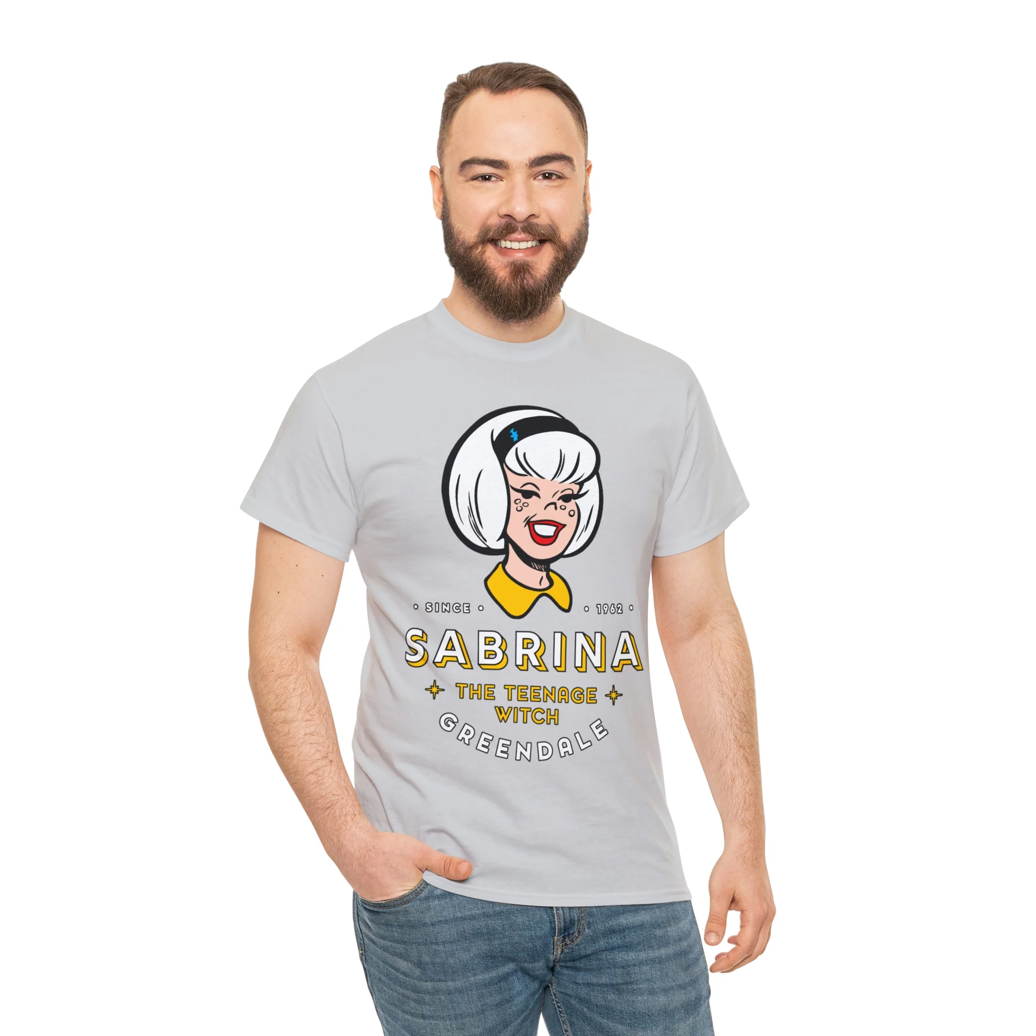 Sabrina the Teenage Witch Since 1962 Graphic Tee (Unisex Heavy Cotton Tee) - Image 29