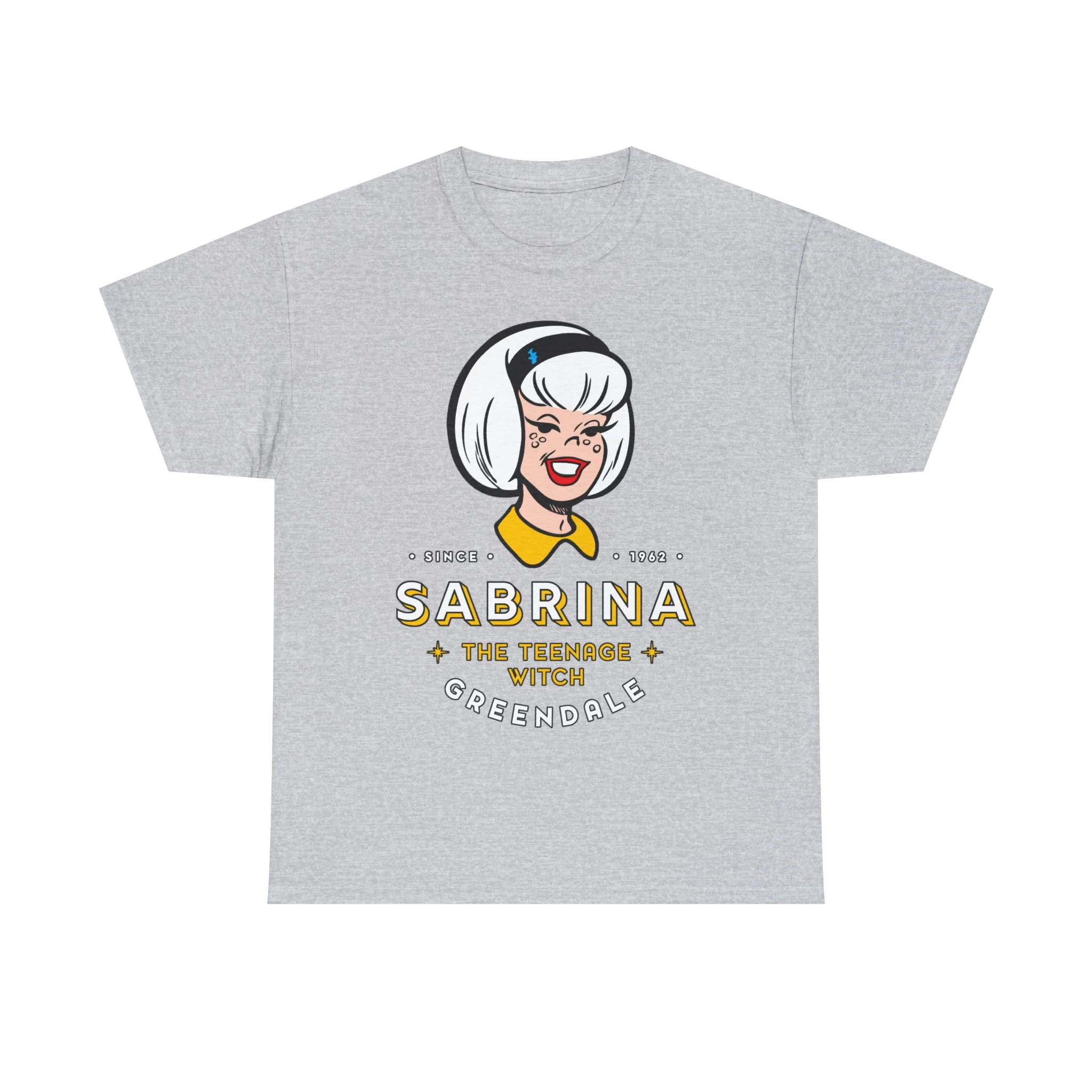 Sabrina the Teenage Witch Since 1962 Graphic Tee (Unisex Heavy Cotton Tee) - Image 37