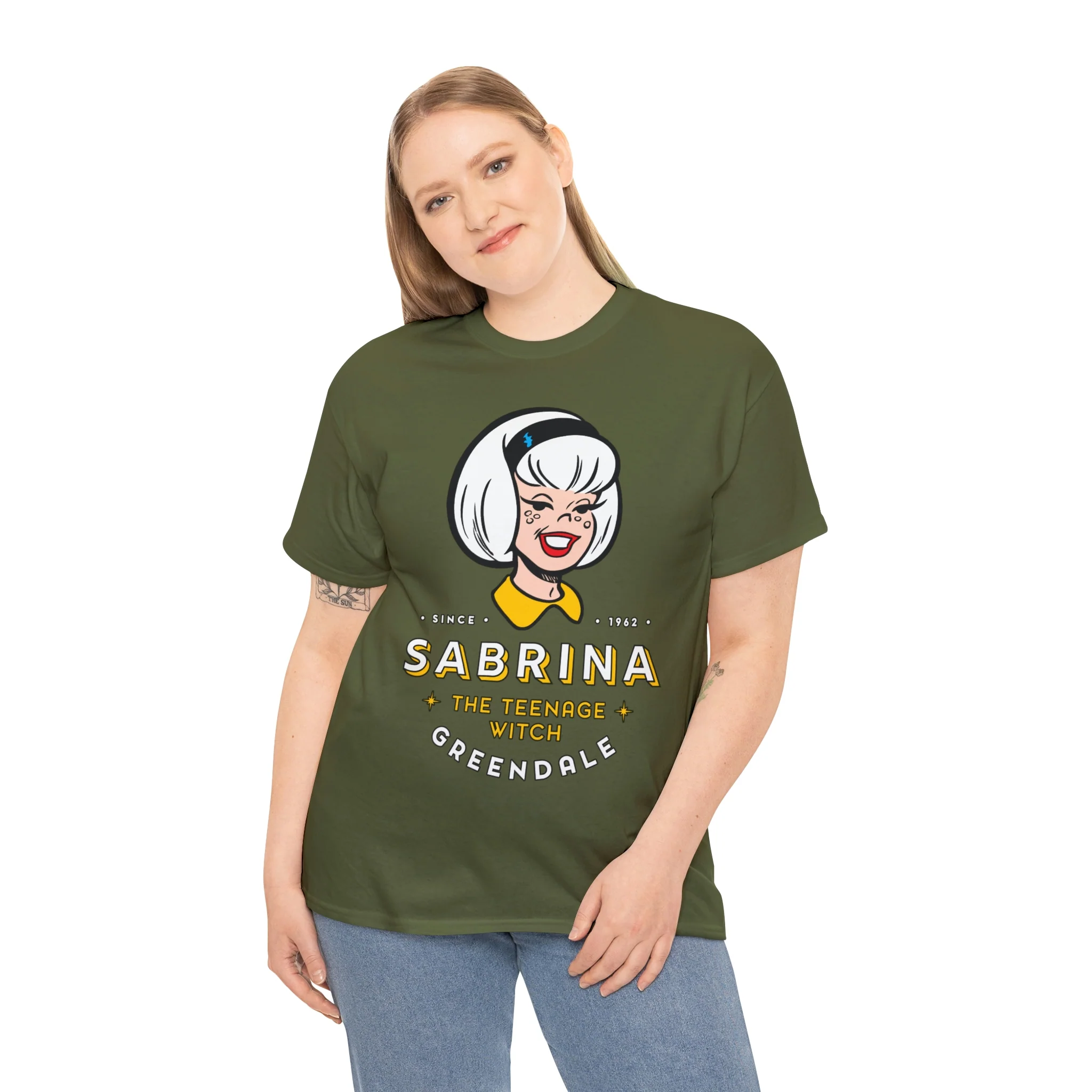 Sabrina the Teenage Witch Since 1962 Graphic Tee (Unisex Heavy Cotton Tee) - Image 52