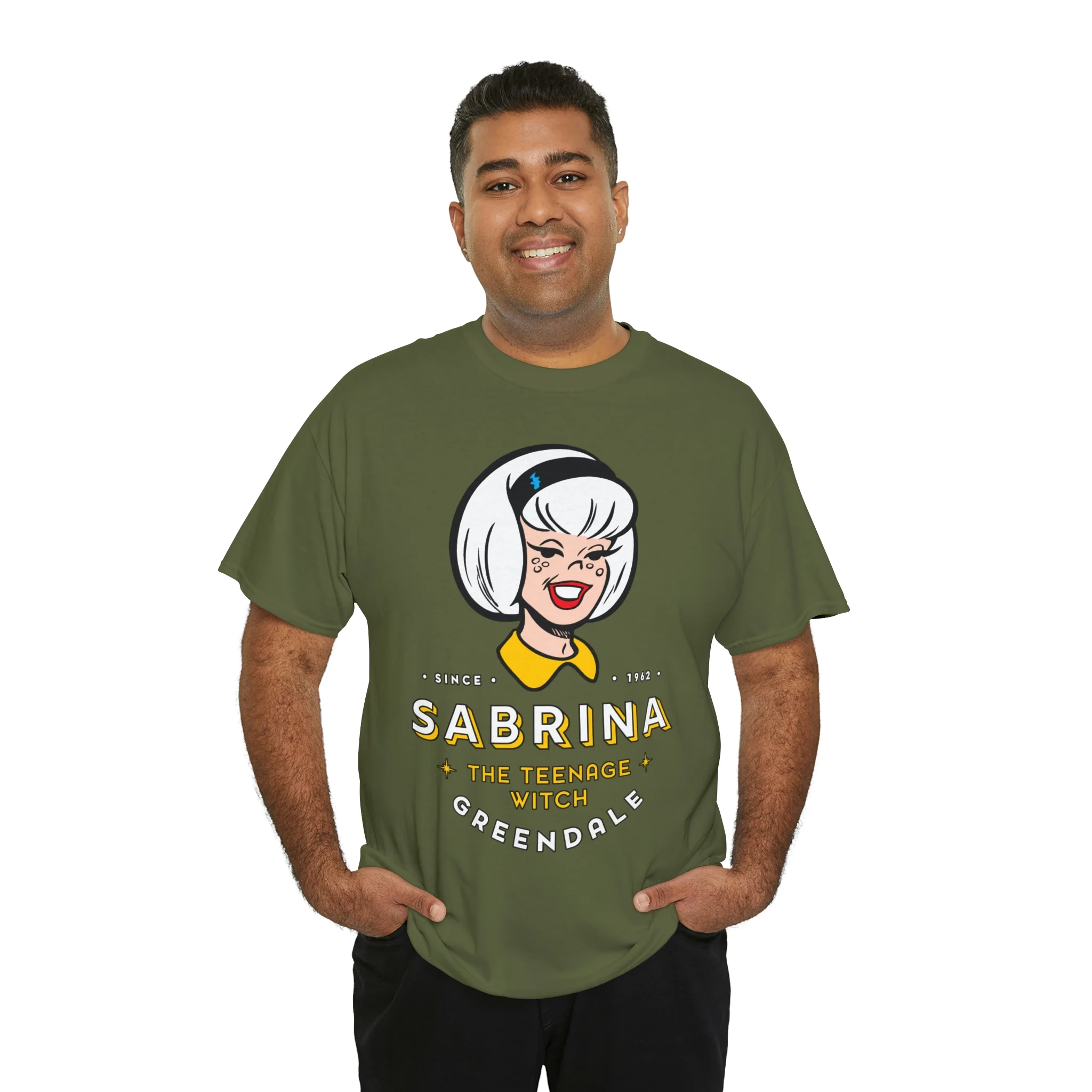 Sabrina the Teenage Witch Since 1962 Graphic Tee (Unisex Heavy Cotton Tee) - Image 56