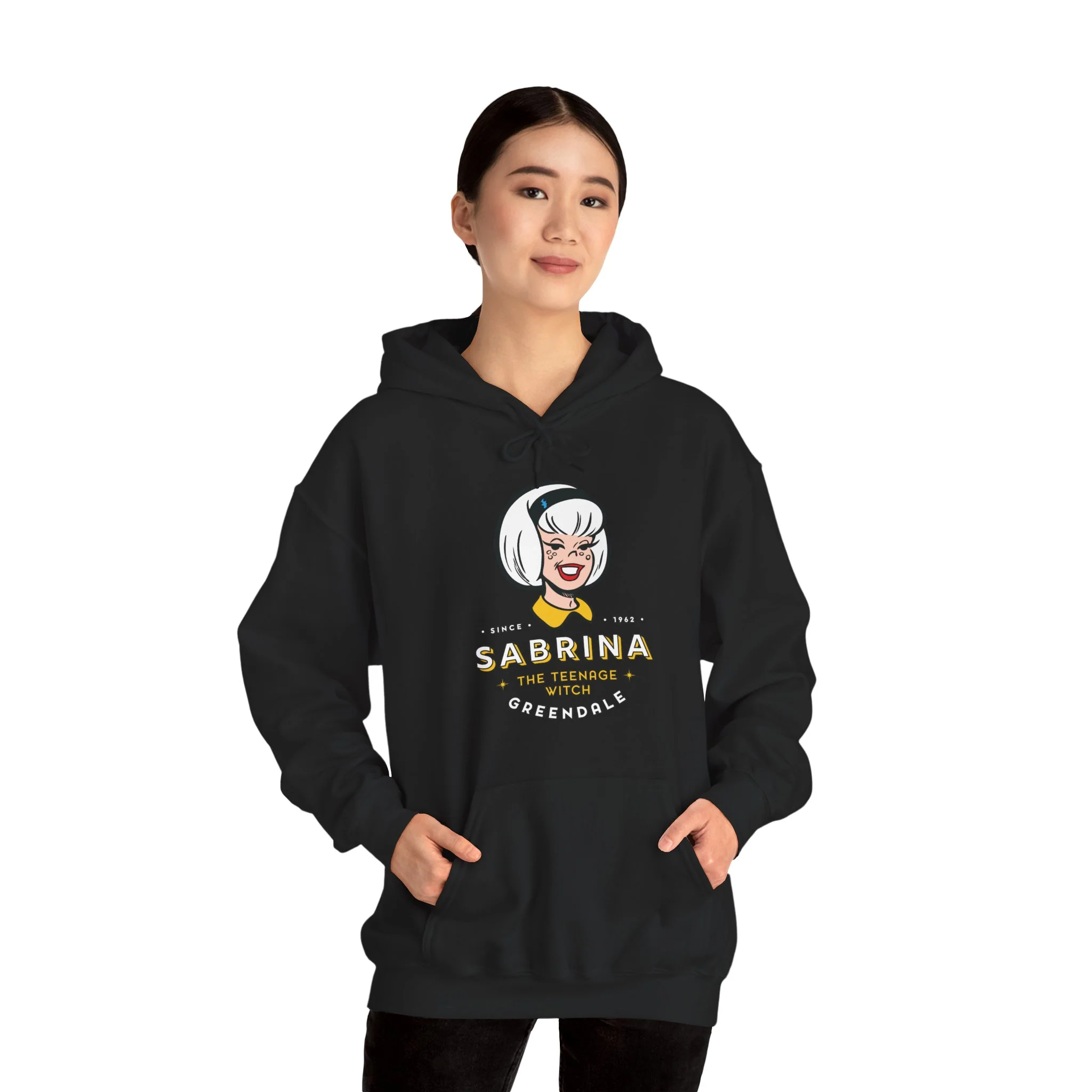 Sabrina the Teenage Witch Since 1962 Design Unisex Heavy Blend™ Hooded Sweatshirt - Image 10