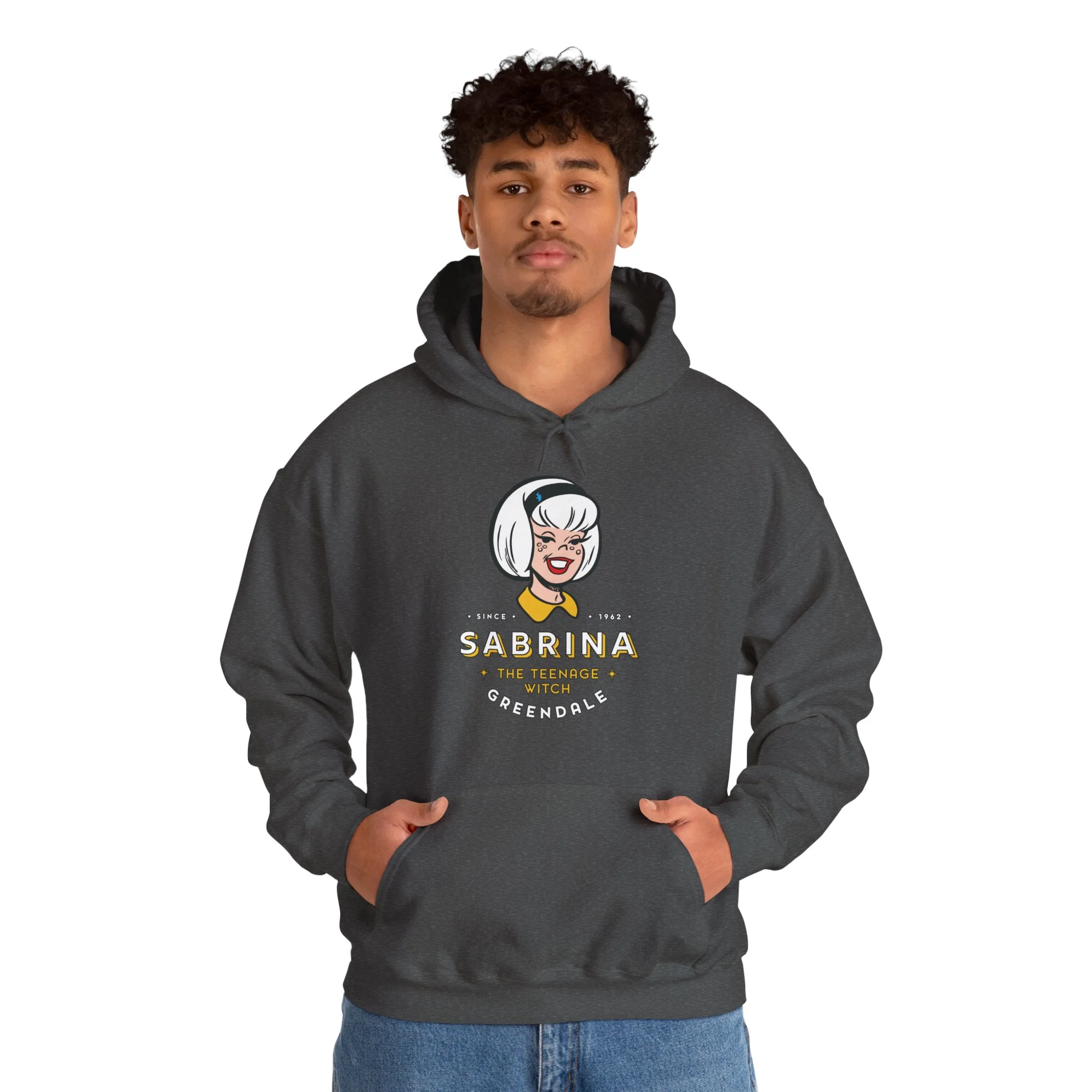 Sabrina the Teenage Witch Since 1962 Design Unisex Heavy Blend™ Hooded Sweatshirt - Image 17