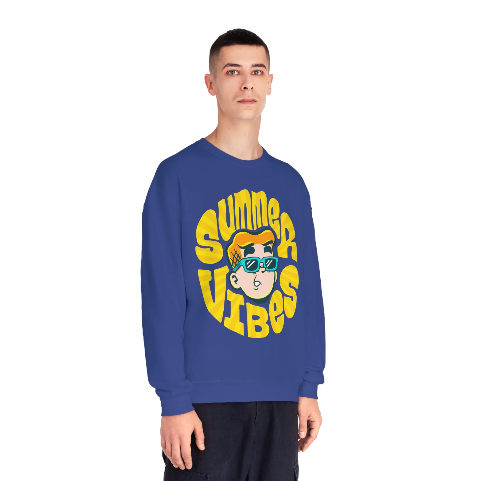 SUMMER VIBES SWEATSHIRT (Unisex NuBlend® Crewneck Sweatshirt) FEATURING ARCHIE ANDREWS - Image 12