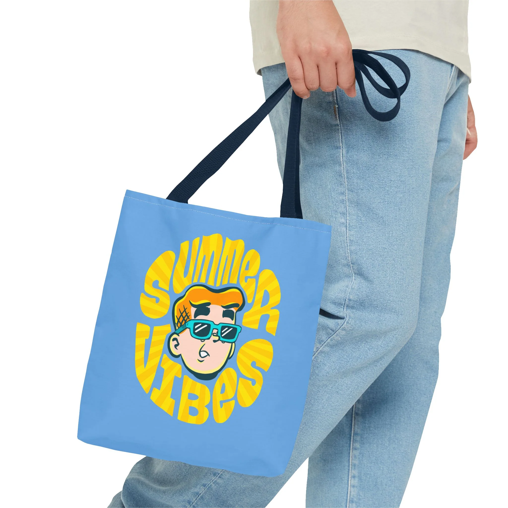 Summer Vibes Tote - Archie with Cool Shades - Image 5