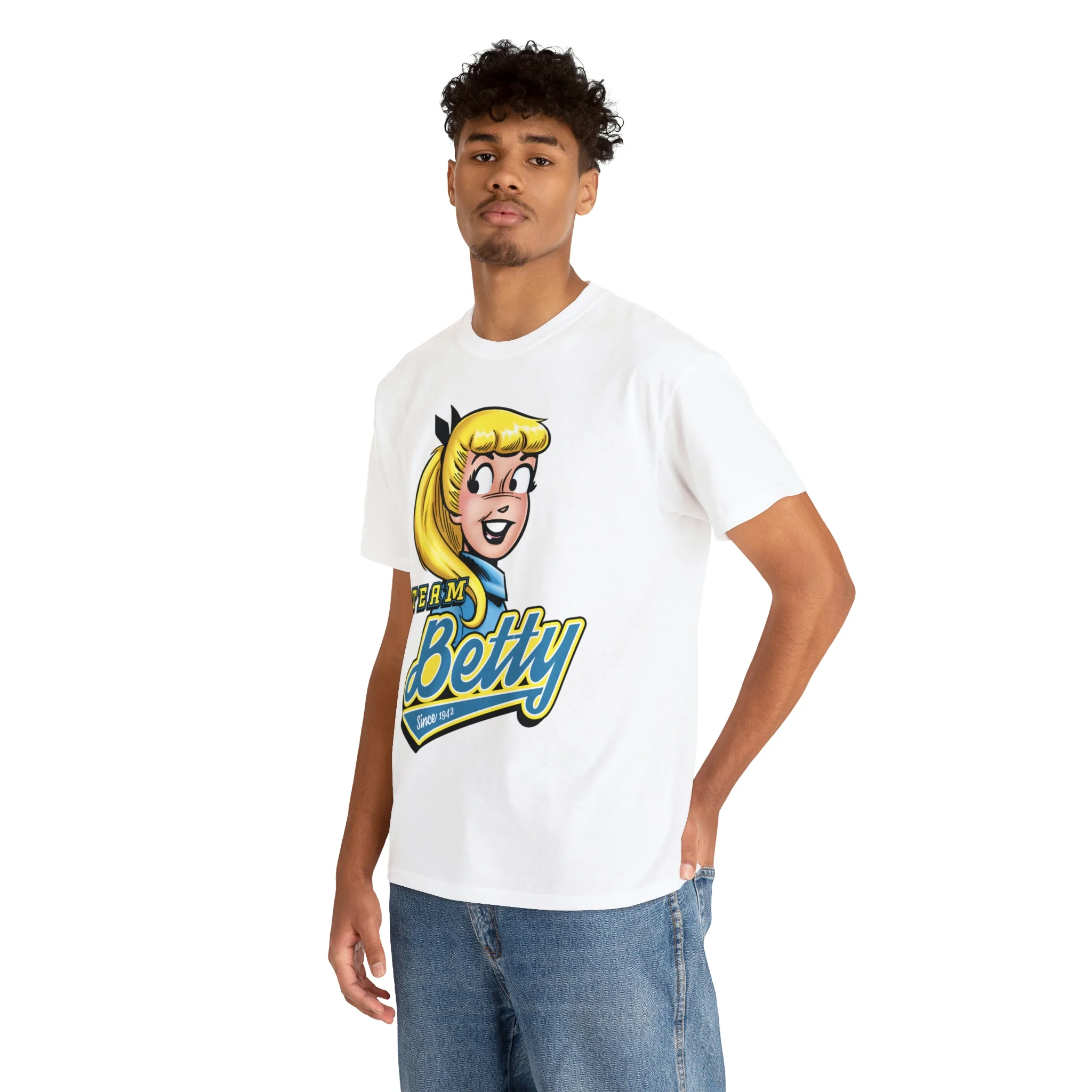 Team Betty Graphic Tee (Unisex Heavy Cotton Tee) featuring Betty Cooper - Image 17