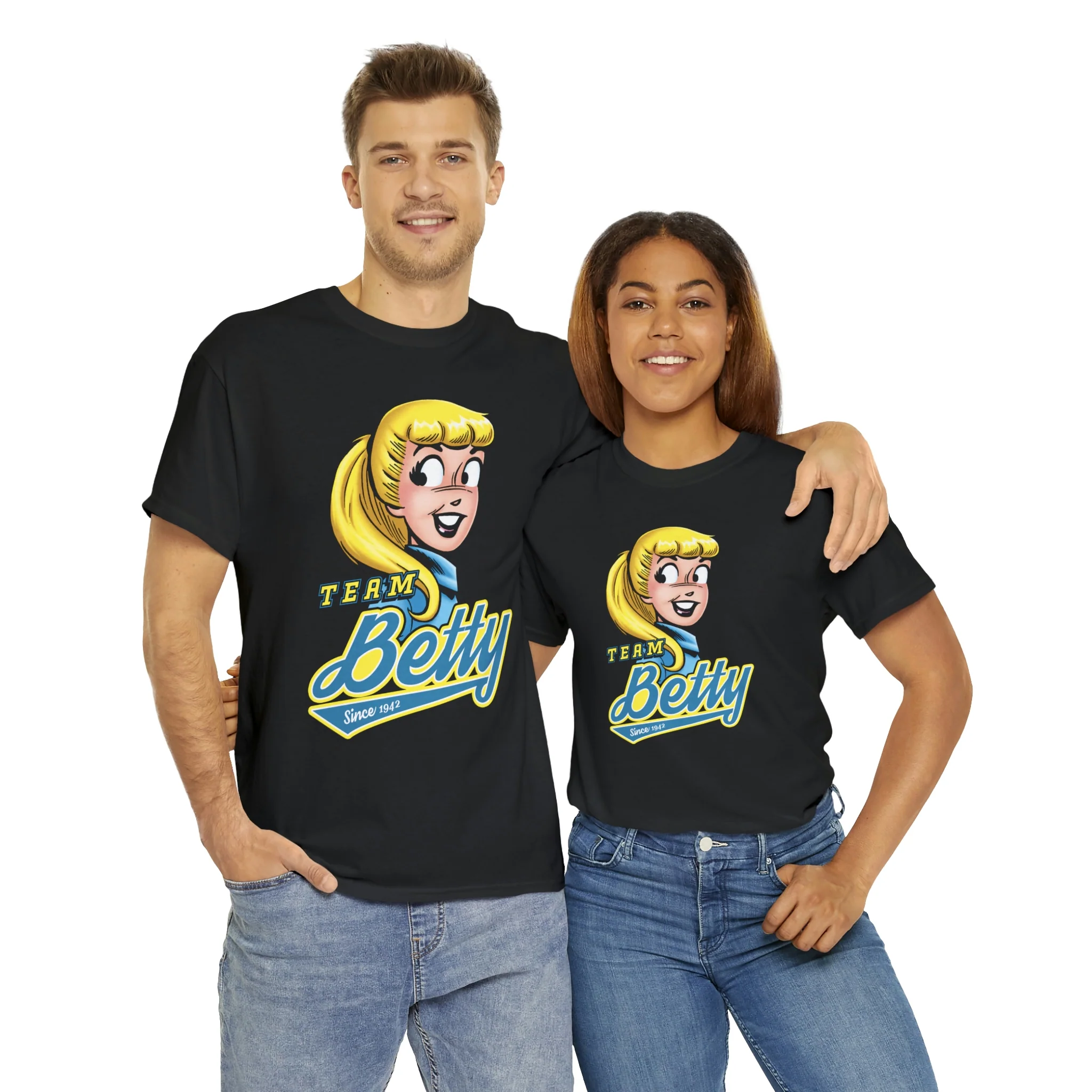 Team Betty Graphic Tee (Unisex Heavy Cotton Tee) featuring Betty Cooper - Image 32
