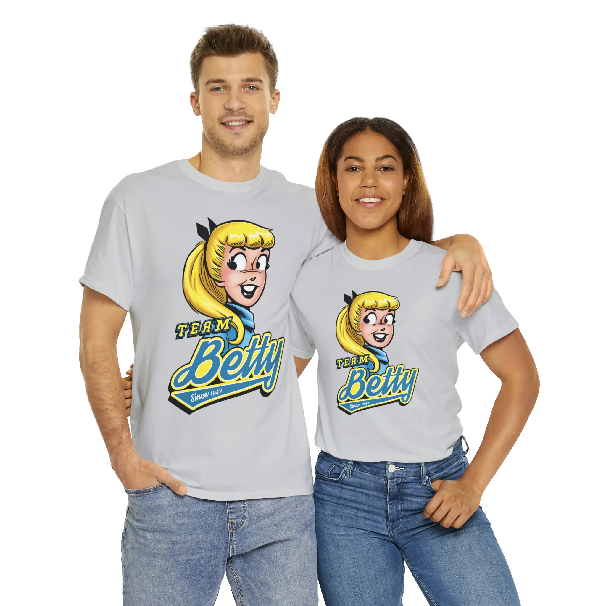 Team Betty Graphic Tee (Unisex Heavy Cotton Tee) featuring Betty Cooper - Image 43