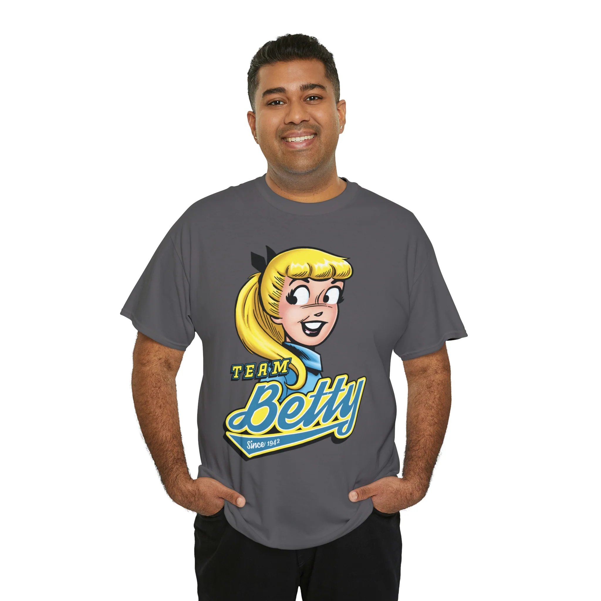 Team Betty Graphic Tee (Unisex Heavy Cotton Tee) featuring Betty Cooper - Image 63