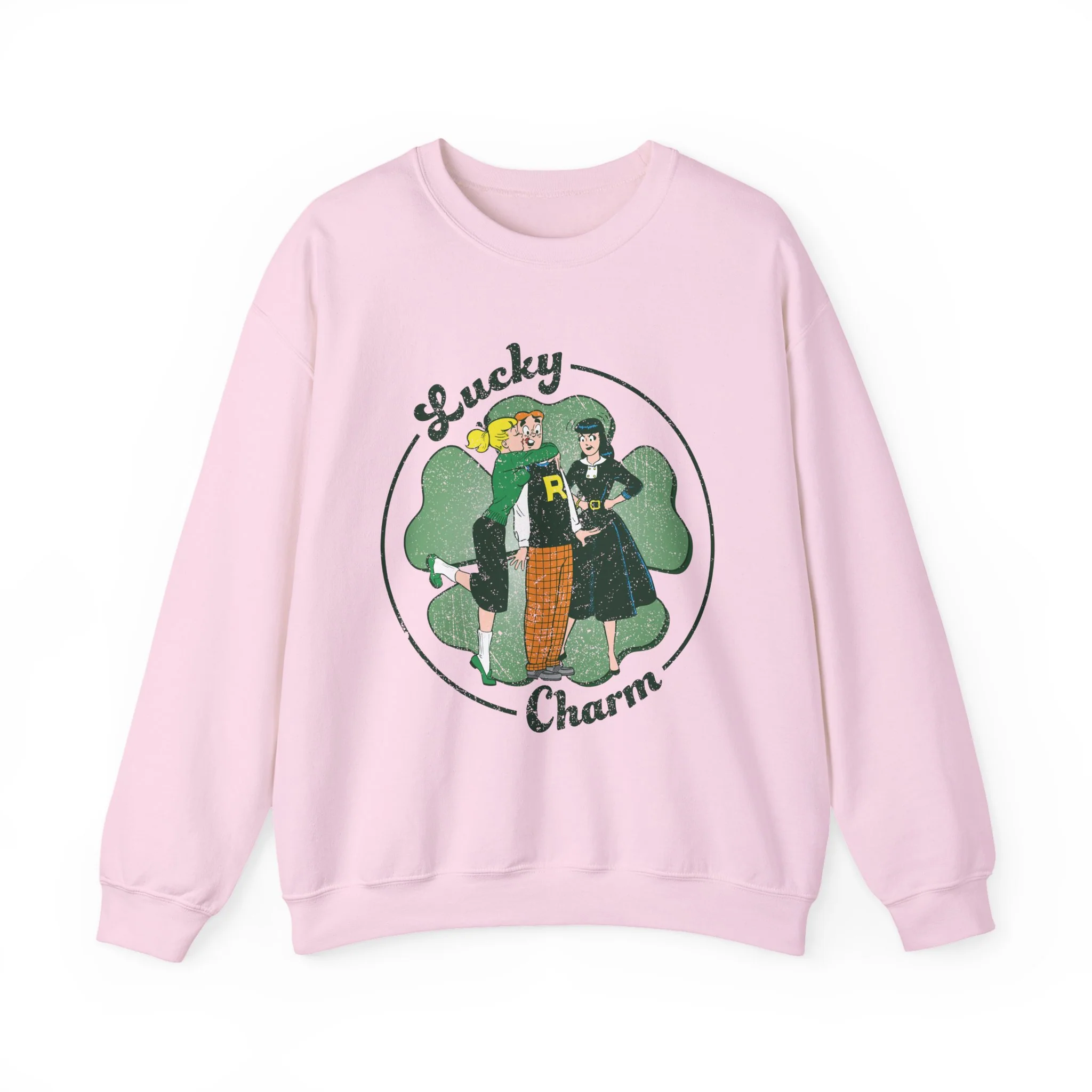 The Archie Lucky Charm Design Sweatshirt — Retro Lucky Charm Crewneck - Image 3