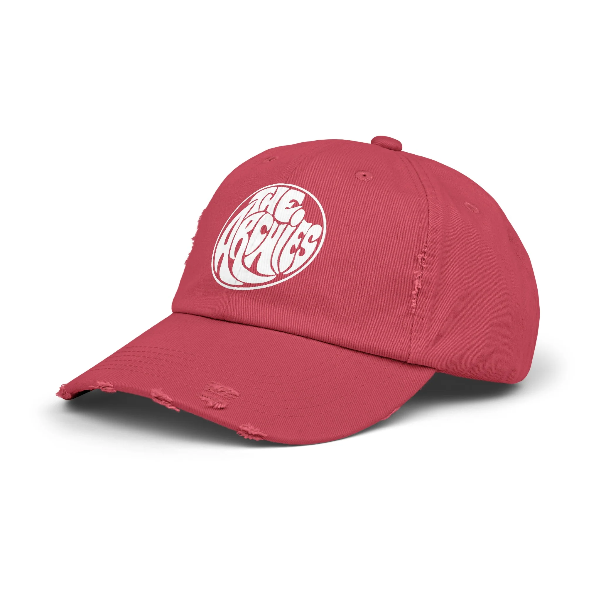 The Archies Band Circle Design Logo Unisex Distressed Hat (Baseball Cap) - Image 12