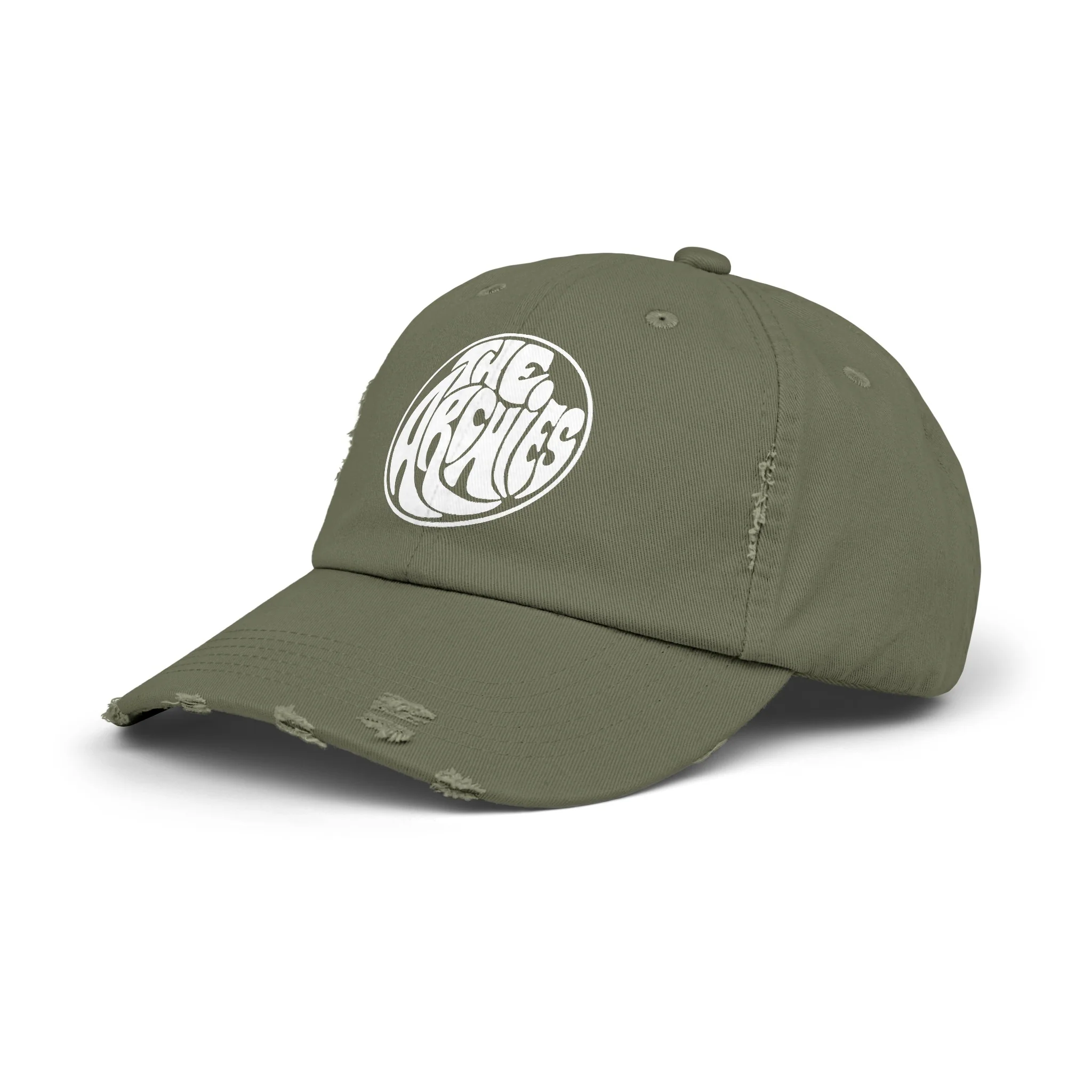 The Archies Band Circle Design Logo Unisex Distressed Hat (Baseball Cap) - Image 17