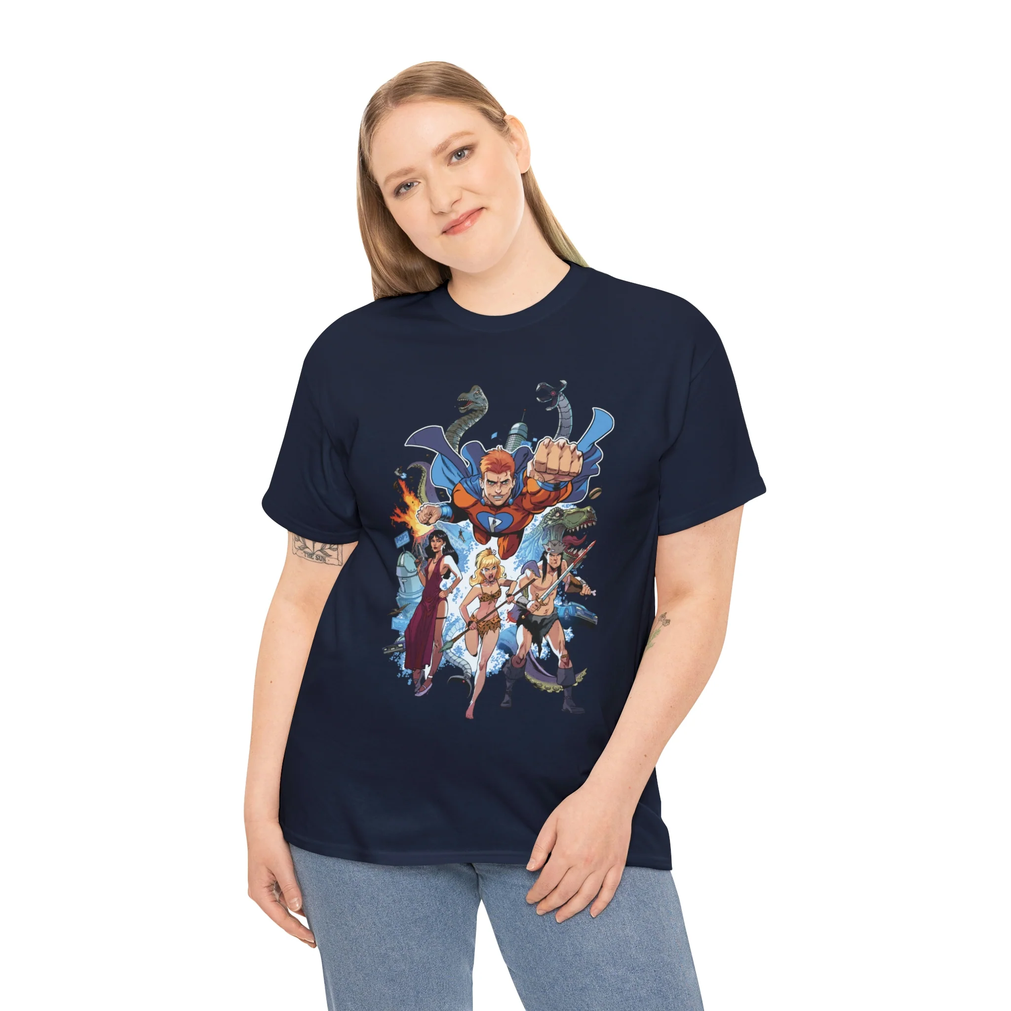 The Best Archie Comics Ever T-Shirt (Unisex Heavy Cotton Tee) featuring Archie, Betty, Veronica, and Jughead - Image 100