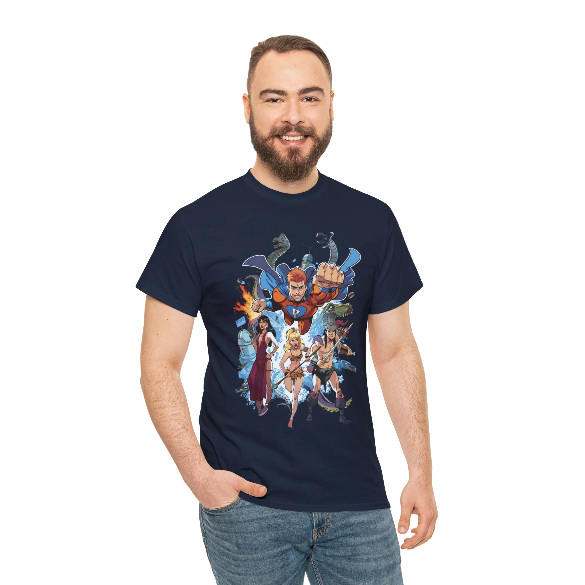 The Best Archie Comics Ever T-Shirt (Unisex Heavy Cotton Tee) featuring Archie, Betty, Veronica, and Jughead - Image 101