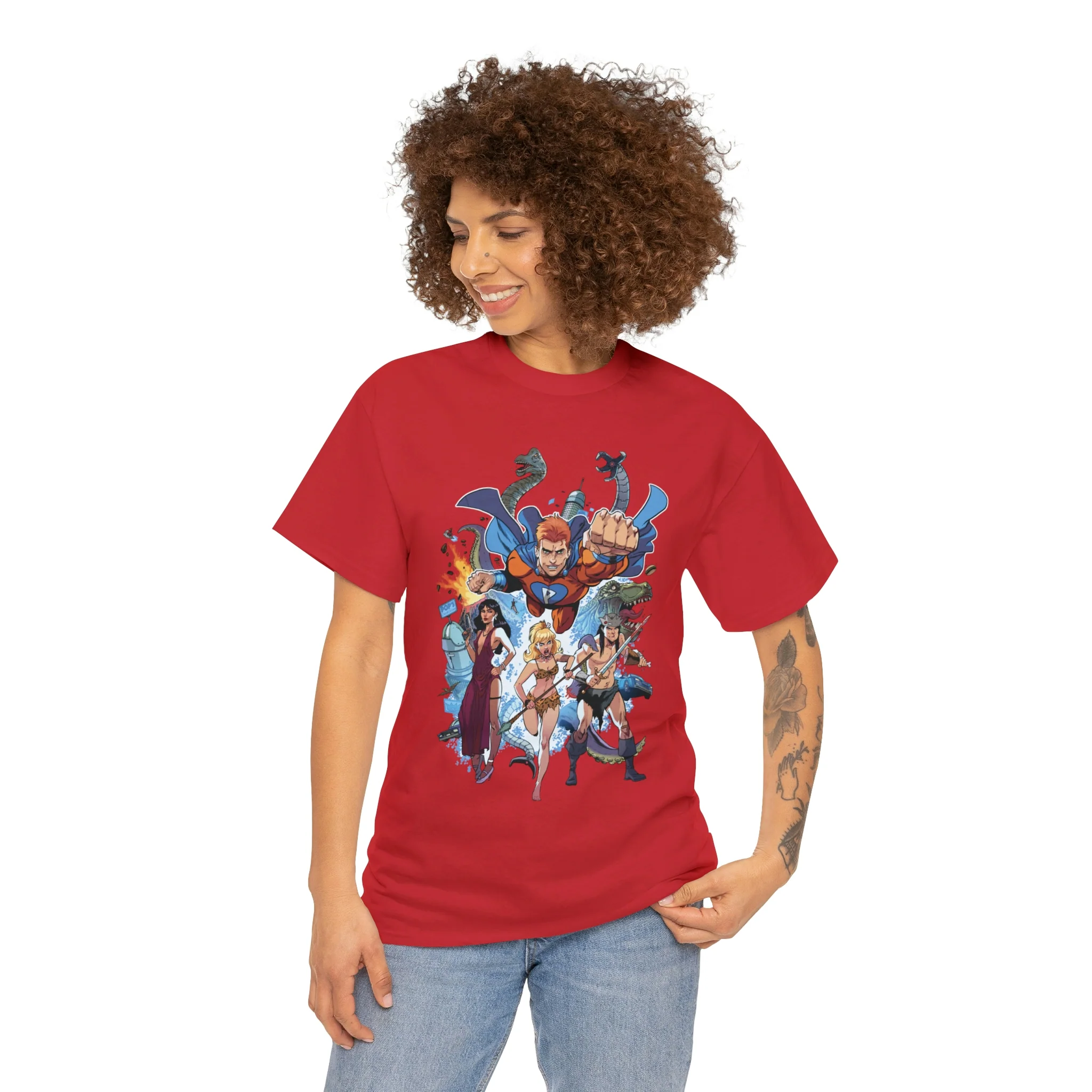 The Best Archie Comics Ever T-Shirt (Unisex Heavy Cotton Tee) featuring Archie, Betty, Veronica, and Jughead - Image 111