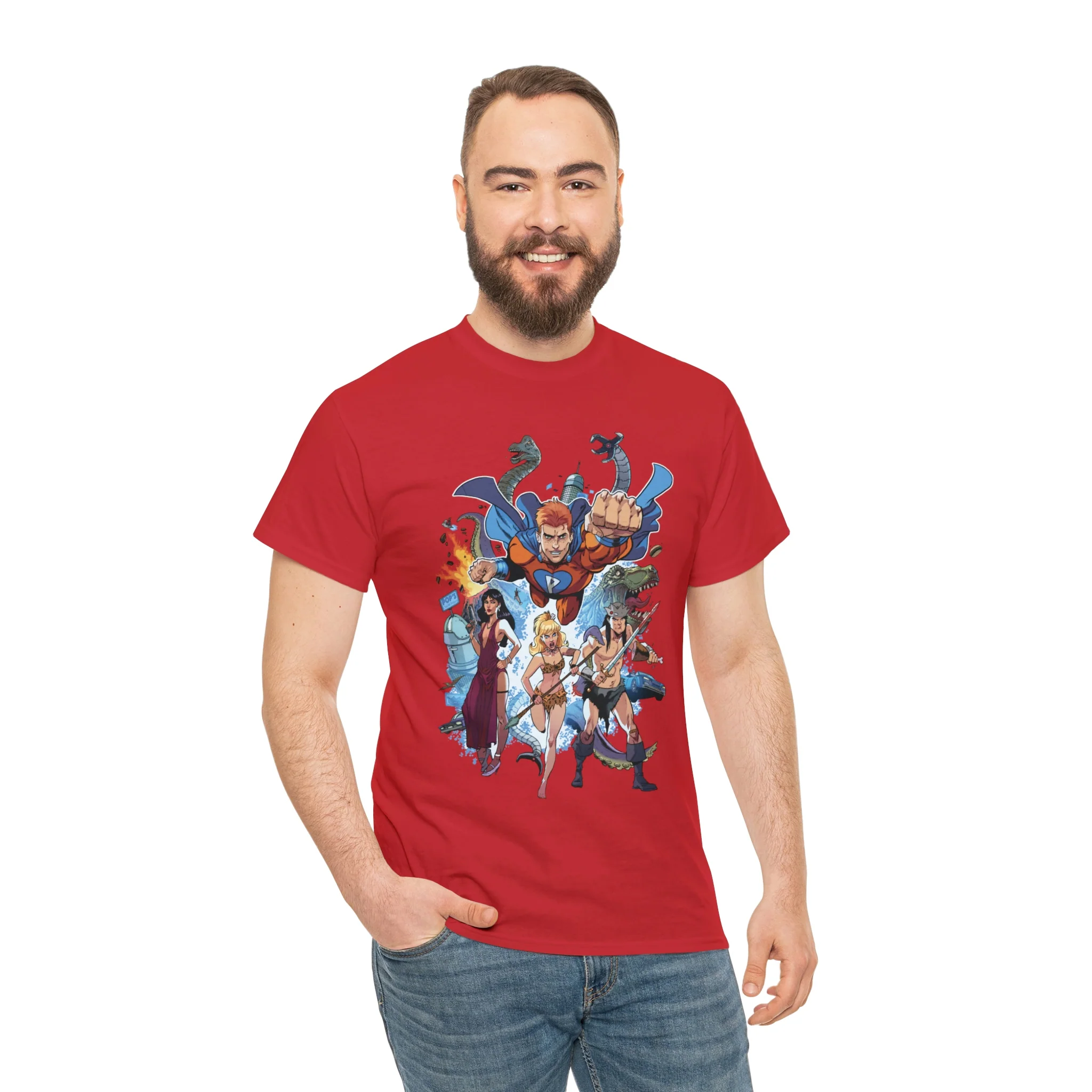 The Best Archie Comics Ever T-Shirt (Unisex Heavy Cotton Tee) featuring Archie, Betty, Veronica, and Jughead - Image 113
