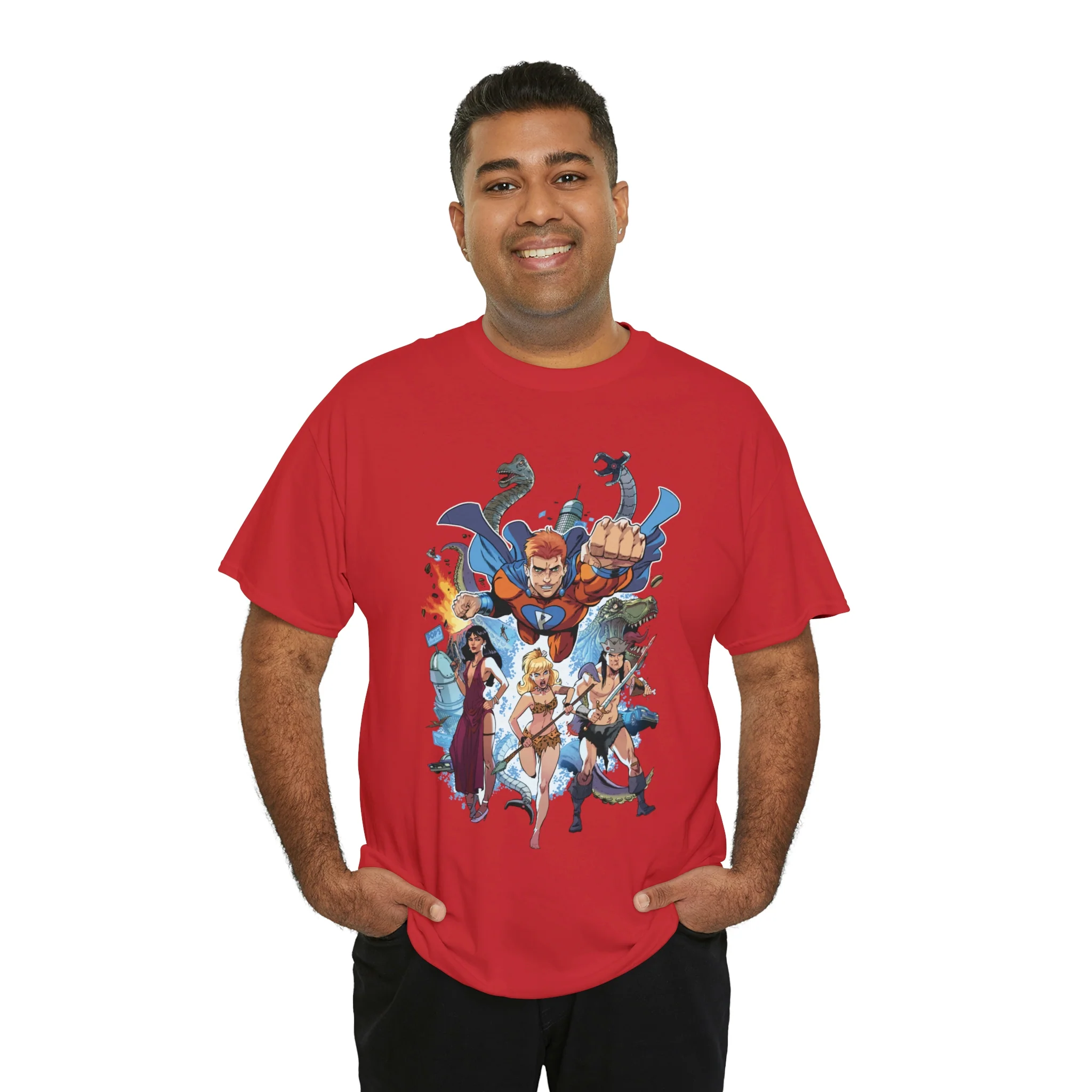 The Best Archie Comics Ever T-Shirt (Unisex Heavy Cotton Tee) featuring Archie, Betty, Veronica, and Jughead - Image 116