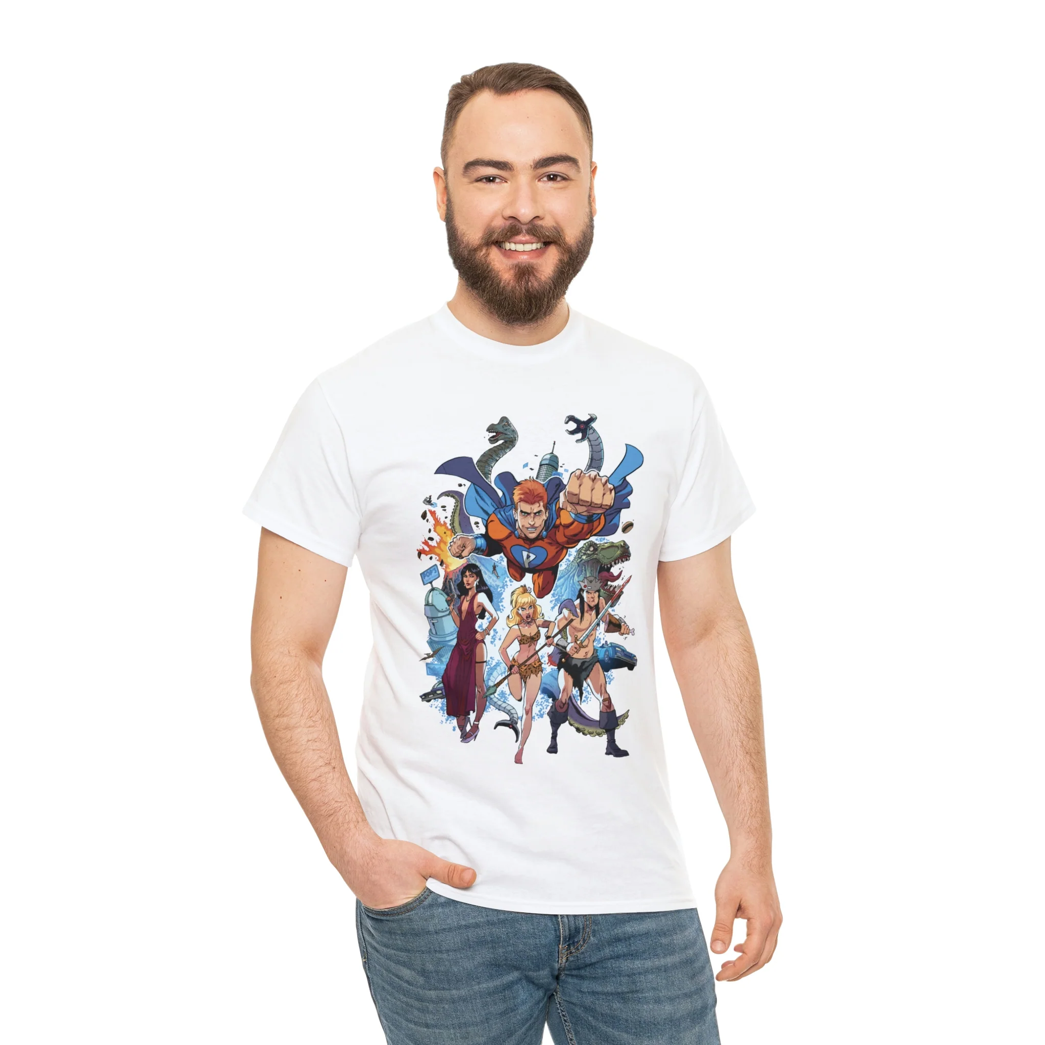 The Best Archie Comics Ever T-Shirt (Unisex Heavy Cotton Tee) featuring Archie, Betty, Veronica, and Jughead - Image 17