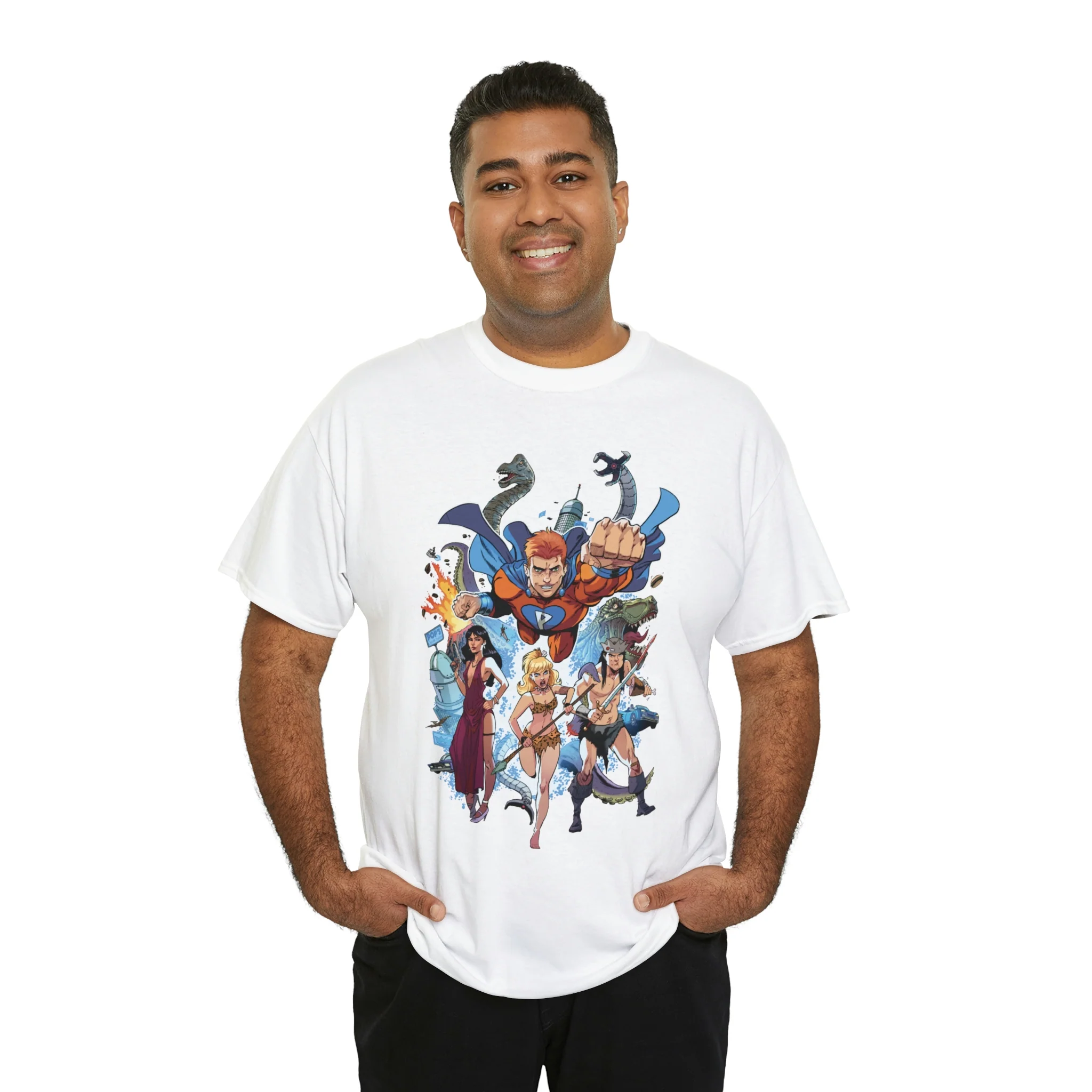 The Best Archie Comics Ever T-Shirt (Unisex Heavy Cotton Tee) featuring Archie, Betty, Veronica, and Jughead - Image 20