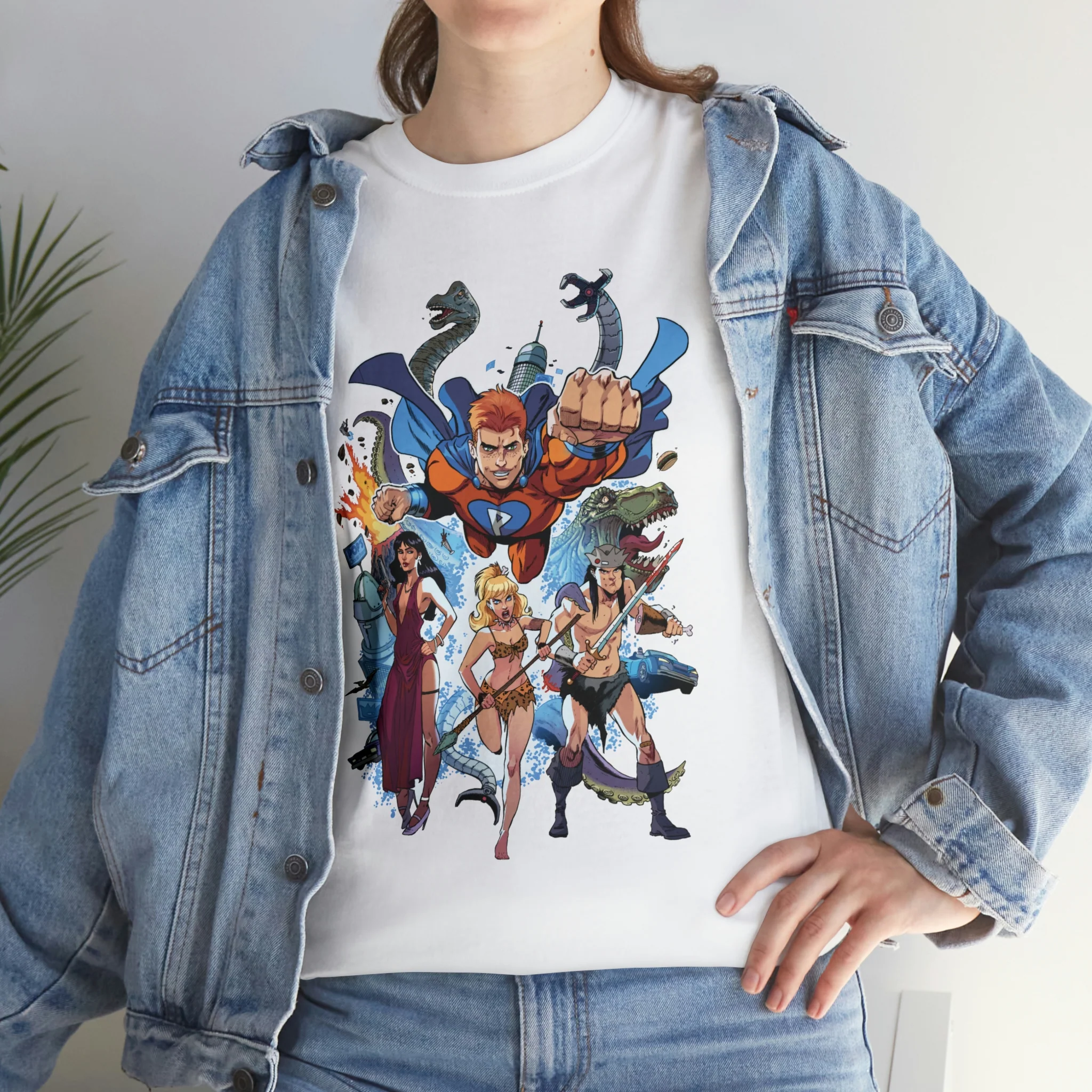 The Best Archie Comics Ever T-Shirt (Unisex Heavy Cotton Tee) featuring Archie, Betty, Veronica, and Jughead - Image 21