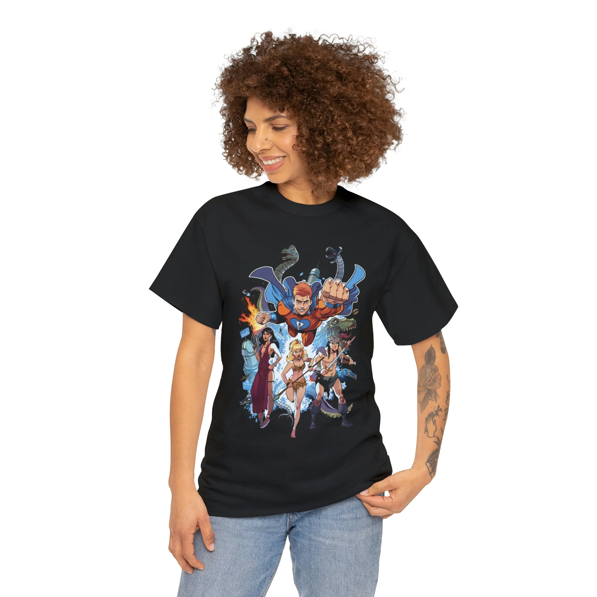 The Best Archie Comics Ever T-Shirt (Unisex Heavy Cotton Tee) featuring Archie, Betty, Veronica, and Jughead - Image 27