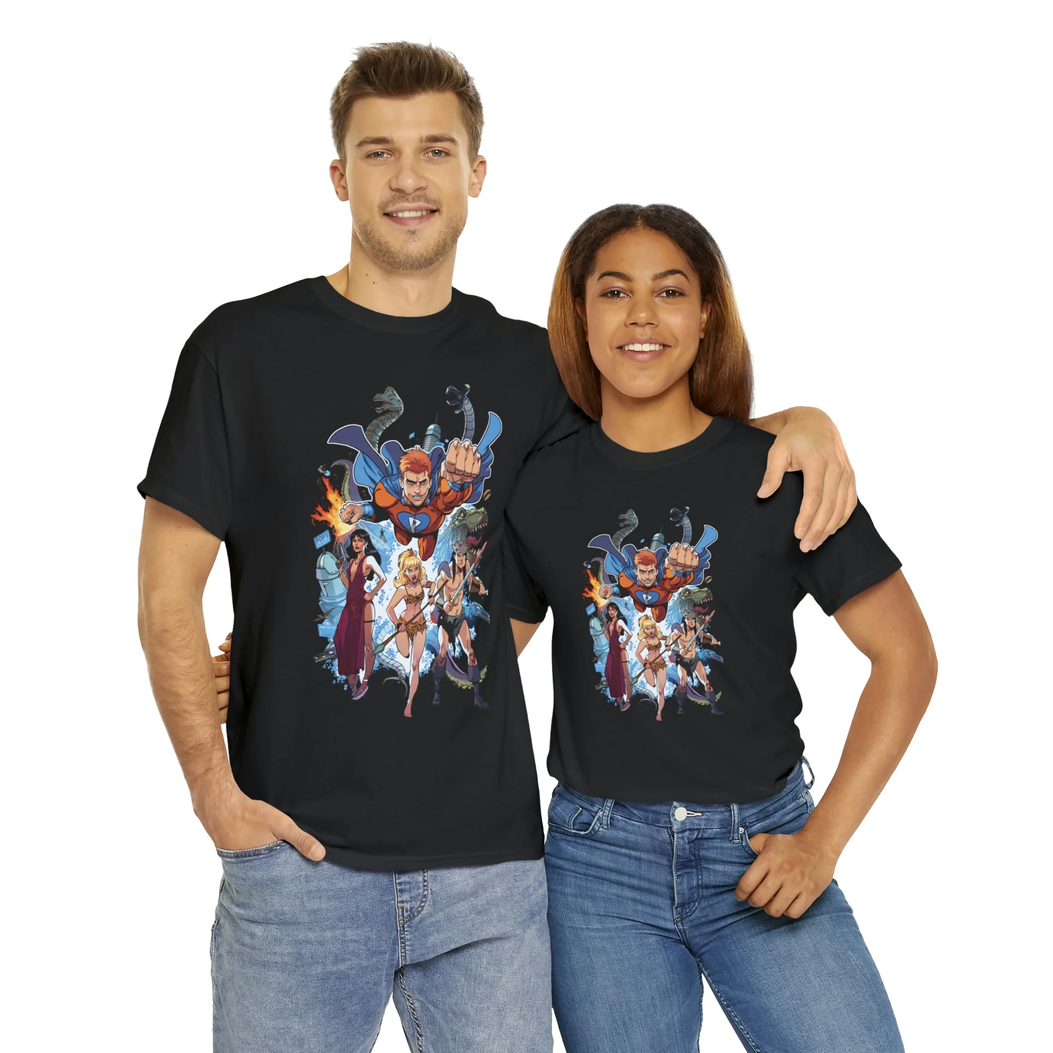The Best Archie Comics Ever T-Shirt (Unisex Heavy Cotton Tee) featuring Archie, Betty, Veronica, and Jughead - Image 34