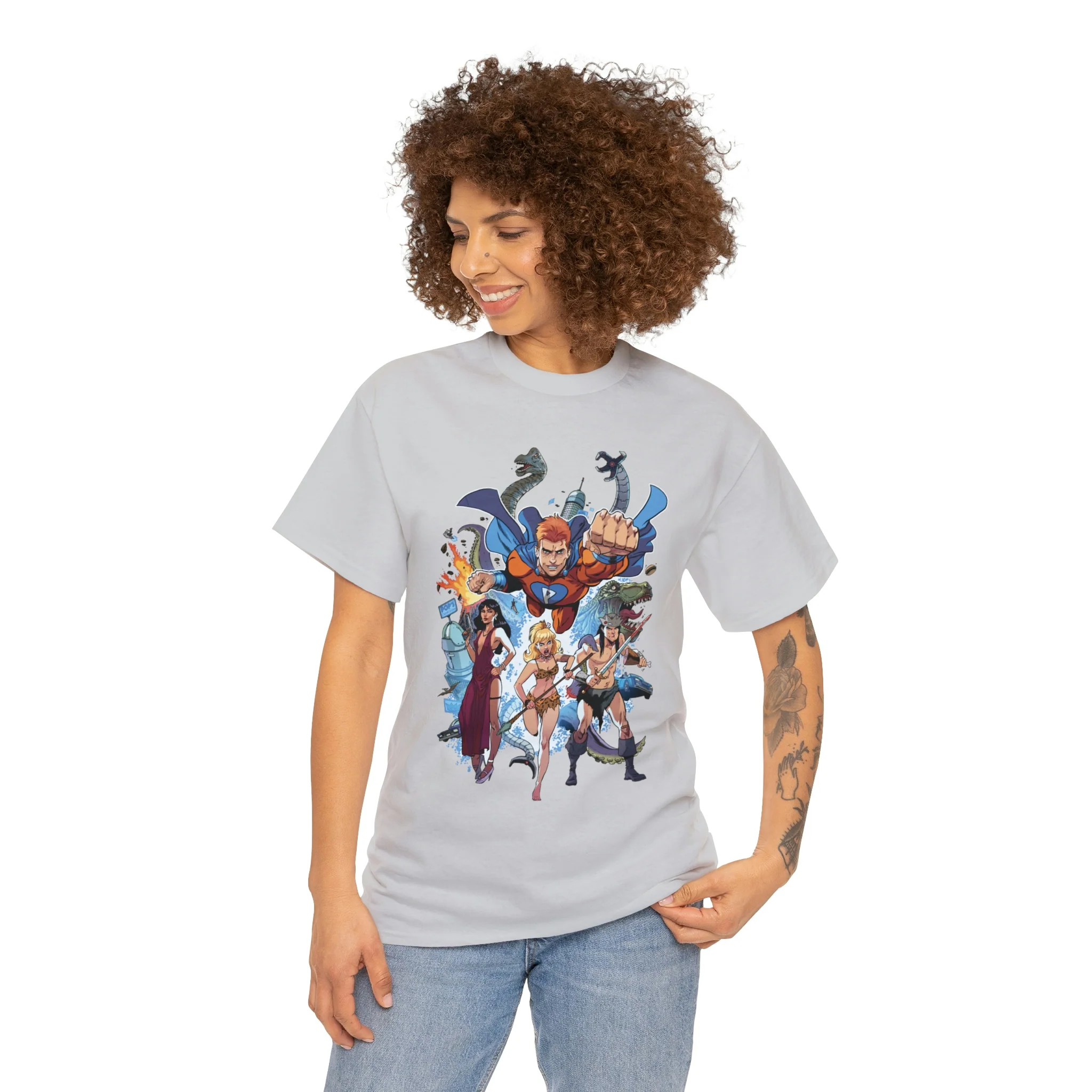 The Best Archie Comics Ever T-Shirt (Unisex Heavy Cotton Tee) featuring Archie, Betty, Veronica, and Jughead - Image 39