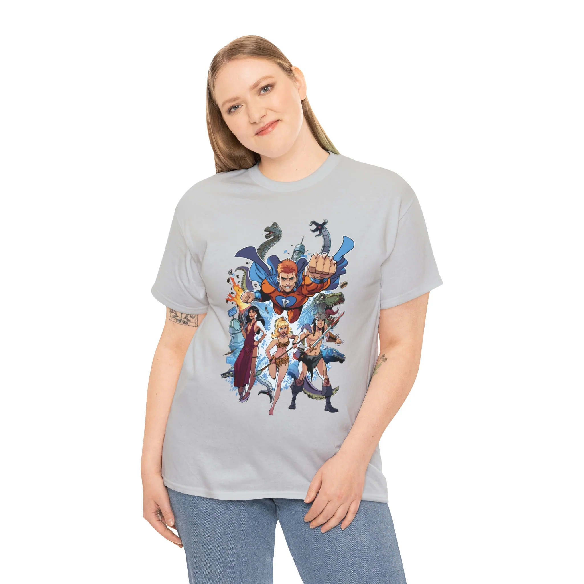The Best Archie Comics Ever T-Shirt (Unisex Heavy Cotton Tee) featuring Archie, Betty, Veronica, and Jughead - Image 40