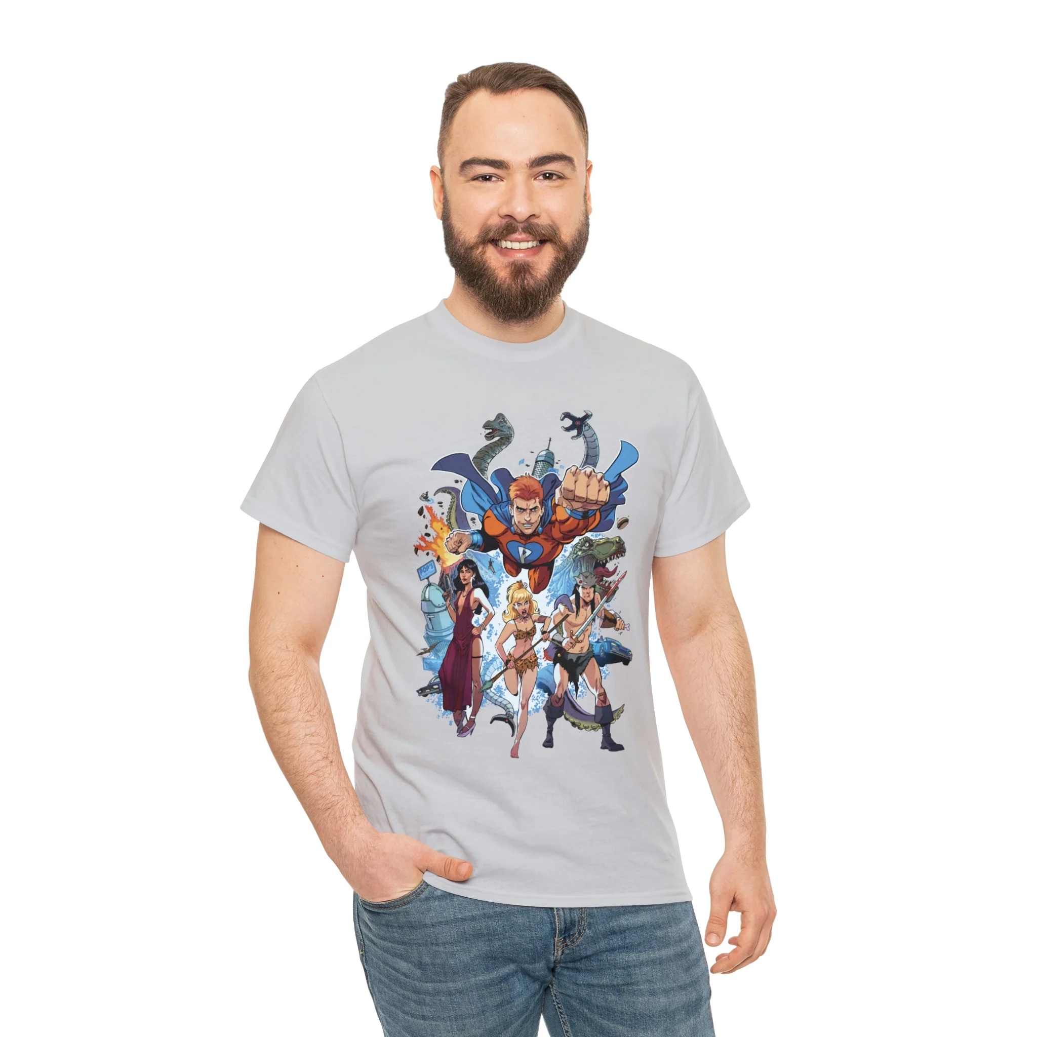 The Best Archie Comics Ever T-Shirt (Unisex Heavy Cotton Tee) featuring Archie, Betty, Veronica, and Jughead - Image 41