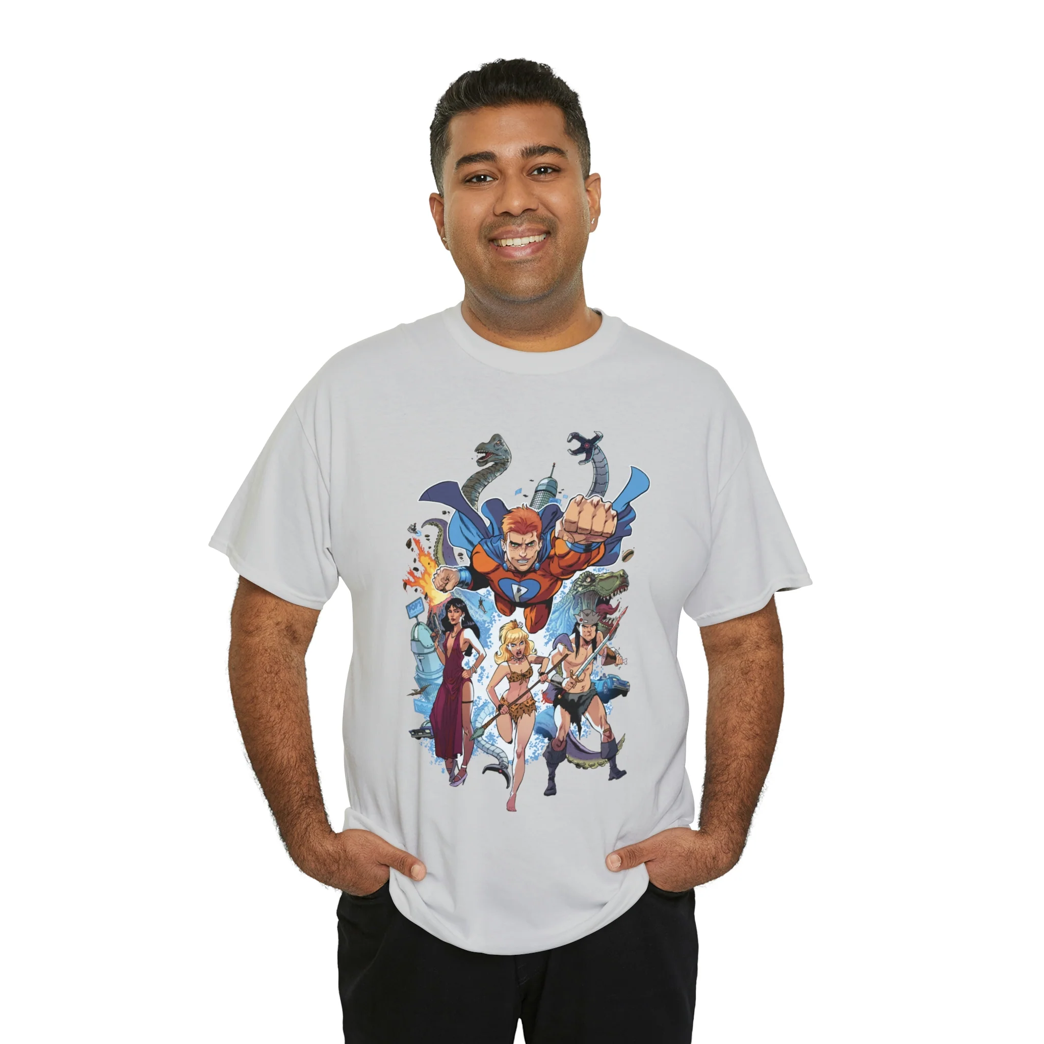 The Best Archie Comics Ever T-Shirt (Unisex Heavy Cotton Tee) featuring Archie, Betty, Veronica, and Jughead - Image 44