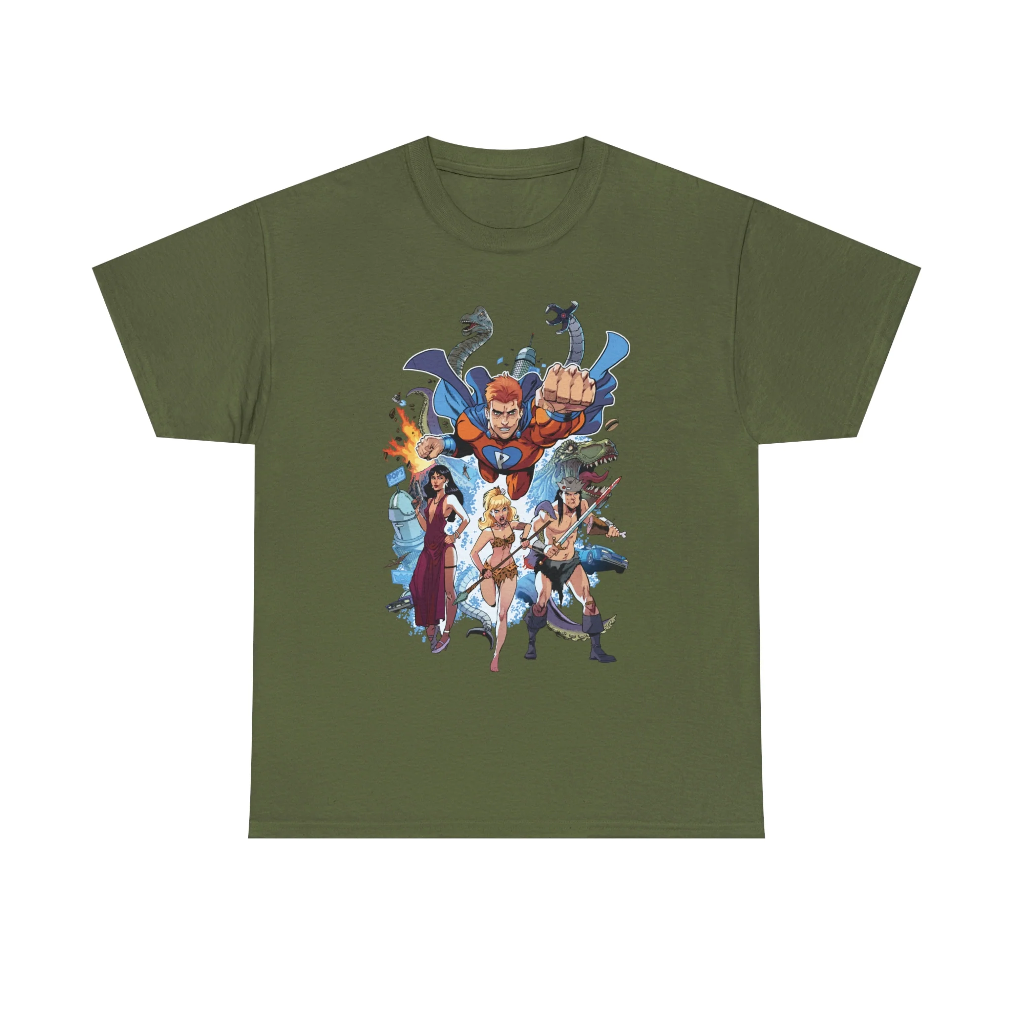 The Best Archie Comics Ever T-Shirt (Unisex Heavy Cotton Tee) featuring Archie, Betty, Veronica, and Jughead - Image 49