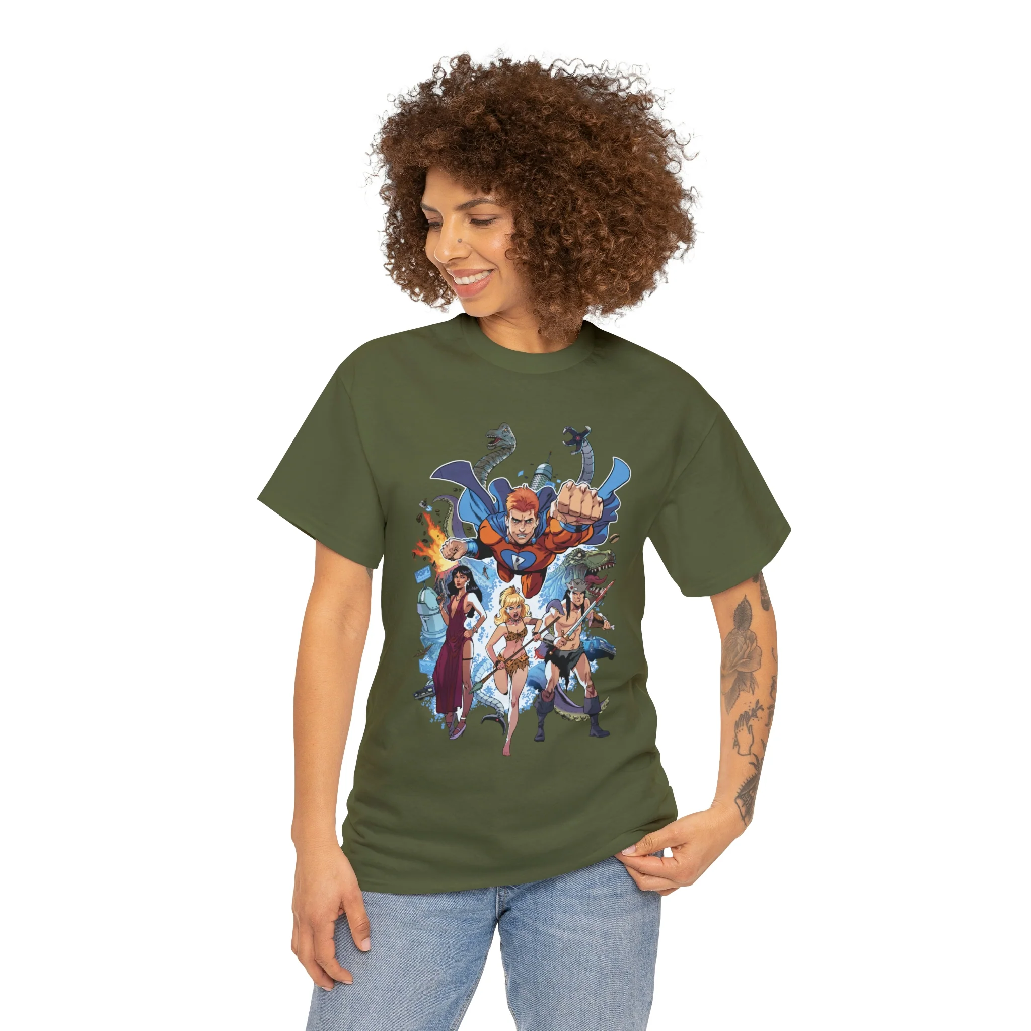 The Best Archie Comics Ever T-Shirt (Unisex Heavy Cotton Tee) featuring Archie, Betty, Veronica, and Jughead - Image 51