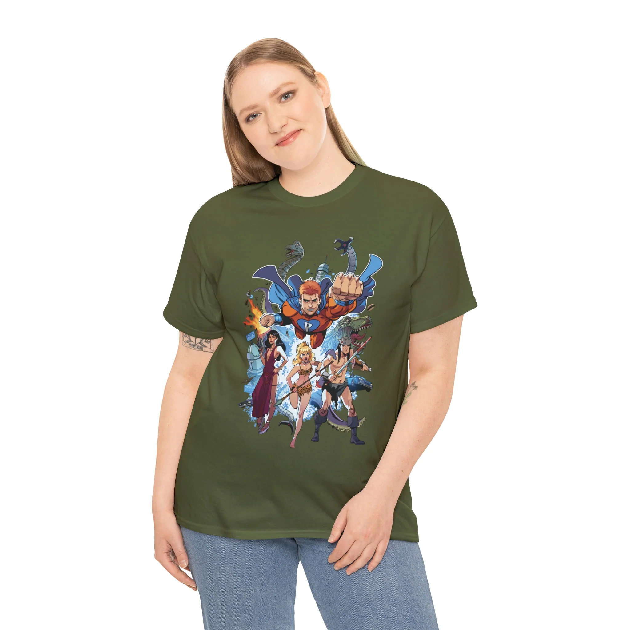 The Best Archie Comics Ever T-Shirt (Unisex Heavy Cotton Tee) featuring Archie, Betty, Veronica, and Jughead - Image 52