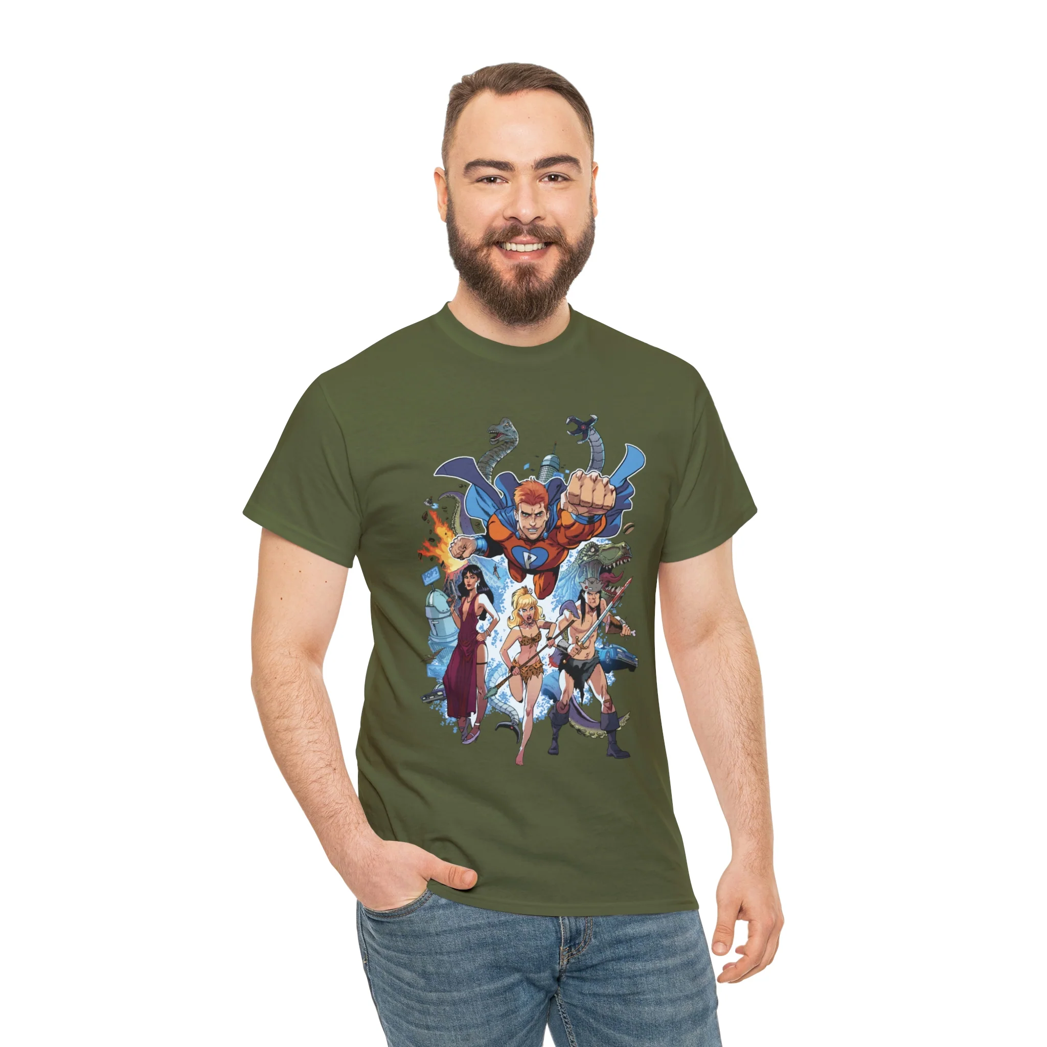 The Best Archie Comics Ever T-Shirt (Unisex Heavy Cotton Tee) featuring Archie, Betty, Veronica, and Jughead - Image 53
