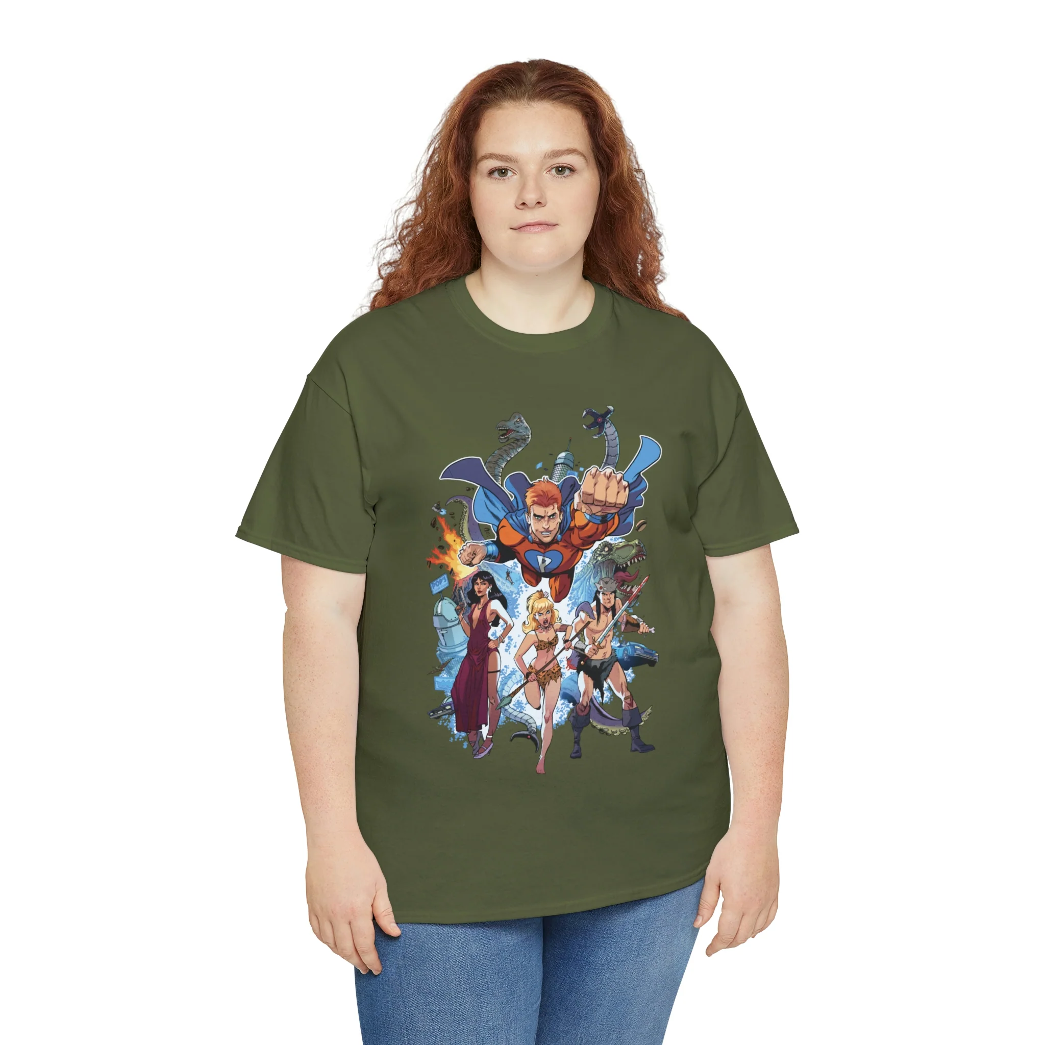 The Best Archie Comics Ever T-Shirt (Unisex Heavy Cotton Tee) featuring Archie, Betty, Veronica, and Jughead - Image 55
