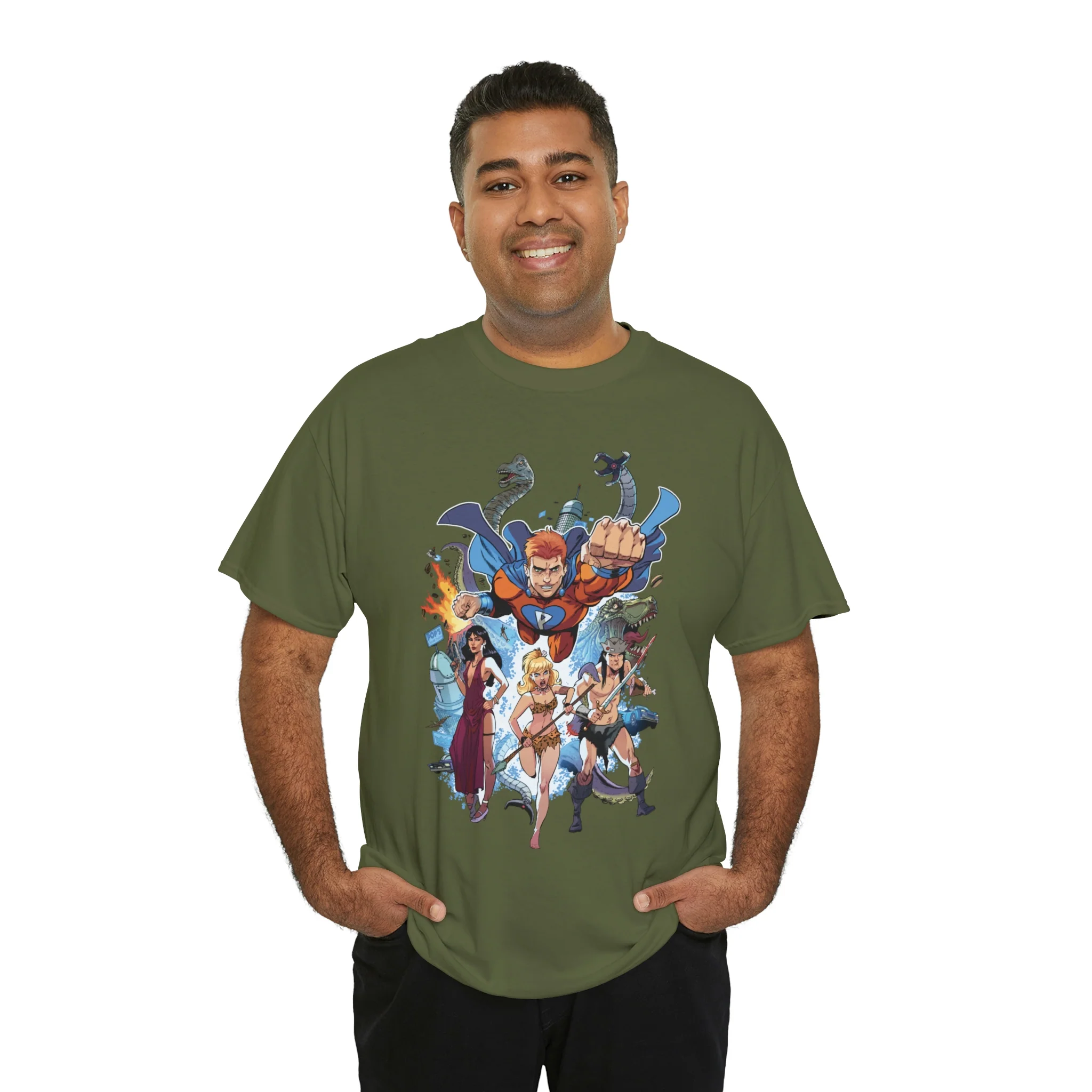 The Best Archie Comics Ever T-Shirt (Unisex Heavy Cotton Tee) featuring Archie, Betty, Veronica, and Jughead - Image 56