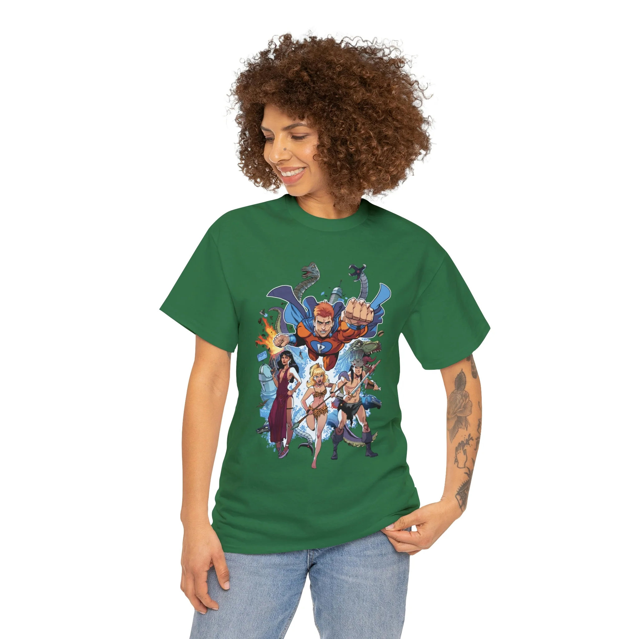 The Best Archie Comics Ever T-Shirt (Unisex Heavy Cotton Tee) featuring Archie, Betty, Veronica, and Jughead - Image 63