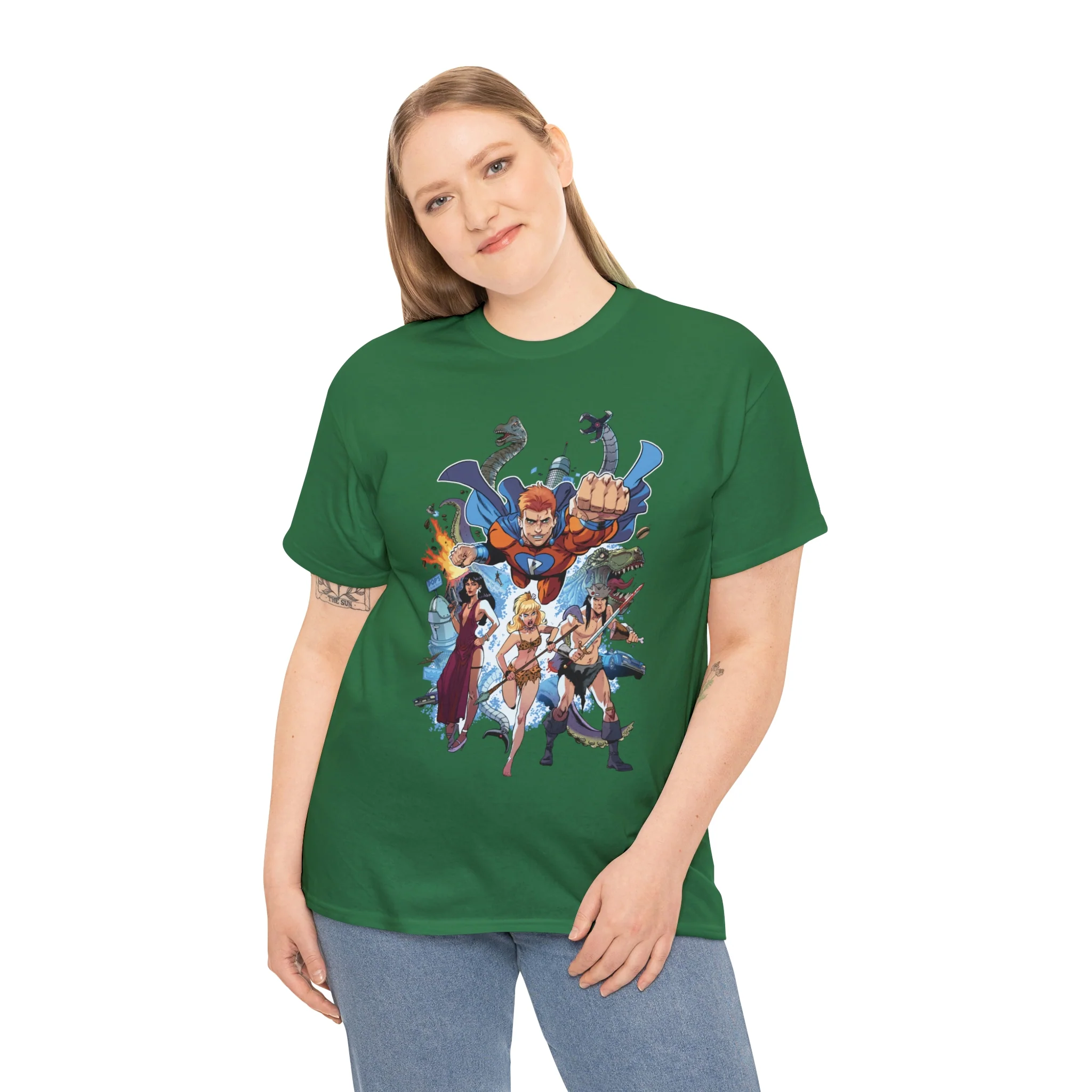 The Best Archie Comics Ever T-Shirt (Unisex Heavy Cotton Tee) featuring Archie, Betty, Veronica, and Jughead - Image 64
