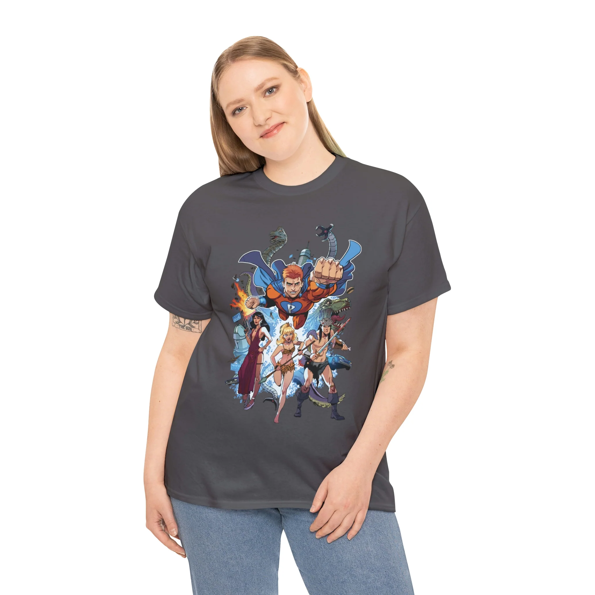 The Best Archie Comics Ever T-Shirt (Unisex Heavy Cotton Tee) featuring Archie, Betty, Veronica, and Jughead - Image 76
