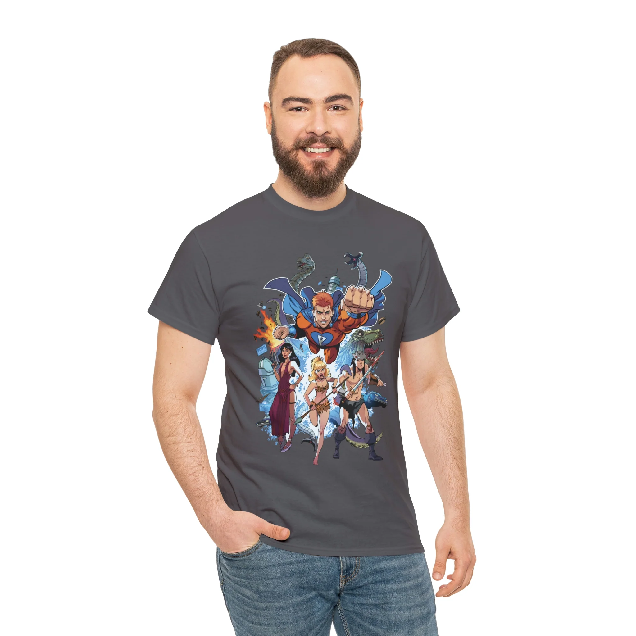 The Best Archie Comics Ever T-Shirt (Unisex Heavy Cotton Tee) featuring Archie, Betty, Veronica, and Jughead - Image 77