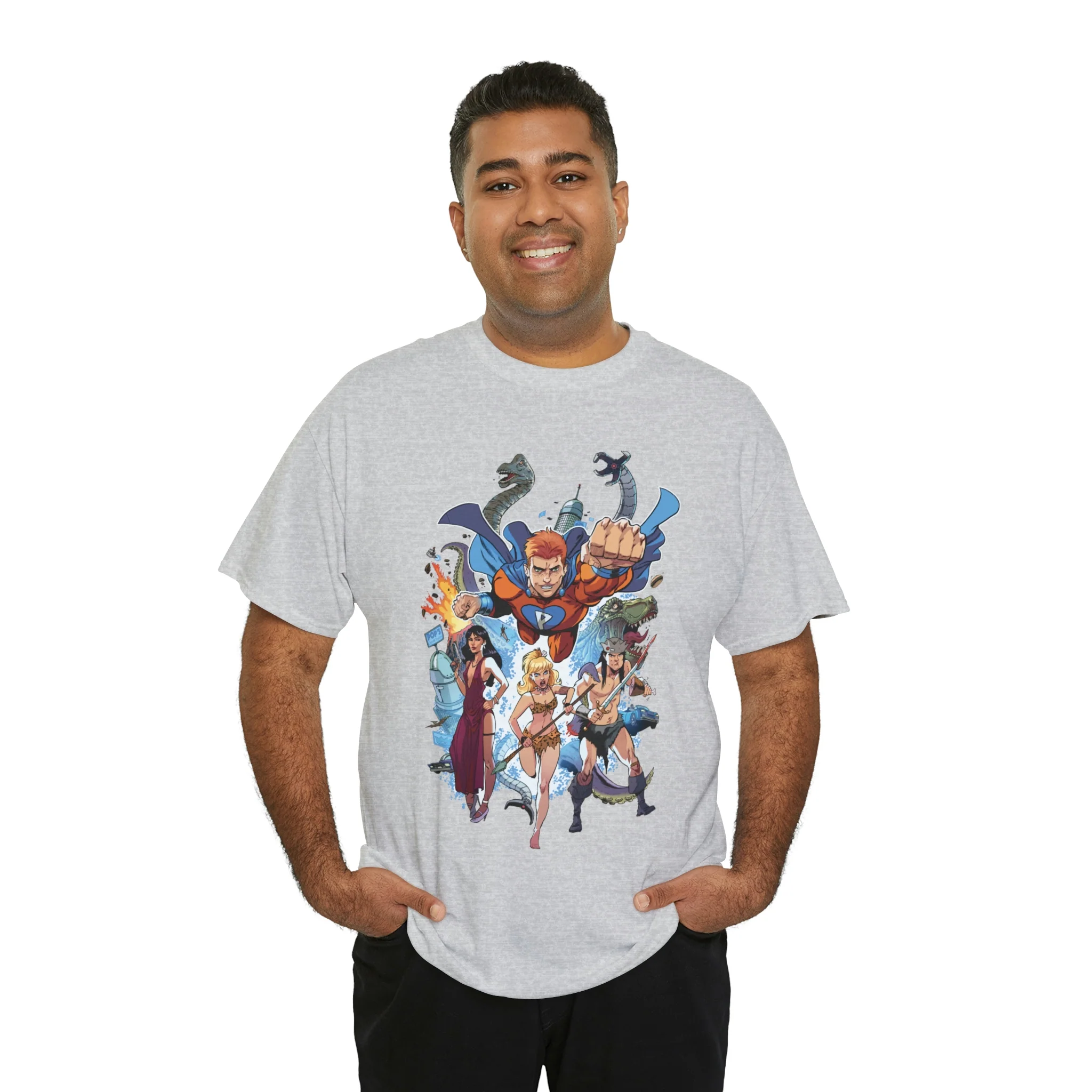 The Best Archie Comics Ever T-Shirt (Unisex Heavy Cotton Tee) featuring Archie, Betty, Veronica, and Jughead - Image 8