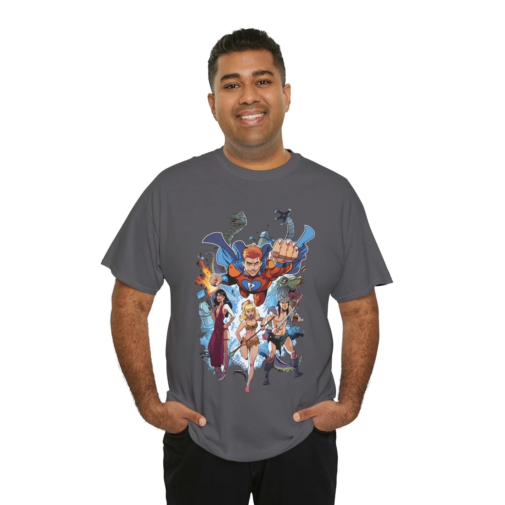 The Best Archie Comics Ever T-Shirt (Unisex Heavy Cotton Tee) featuring Archie, Betty, Veronica, and Jughead - Image 80