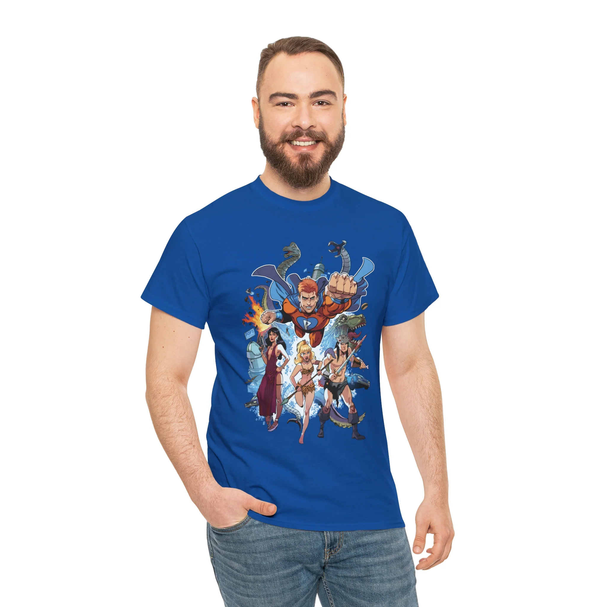 The Best Archie Comics Ever T-Shirt (Unisex Heavy Cotton Tee) featuring Archie, Betty, Veronica, and Jughead - Image 89