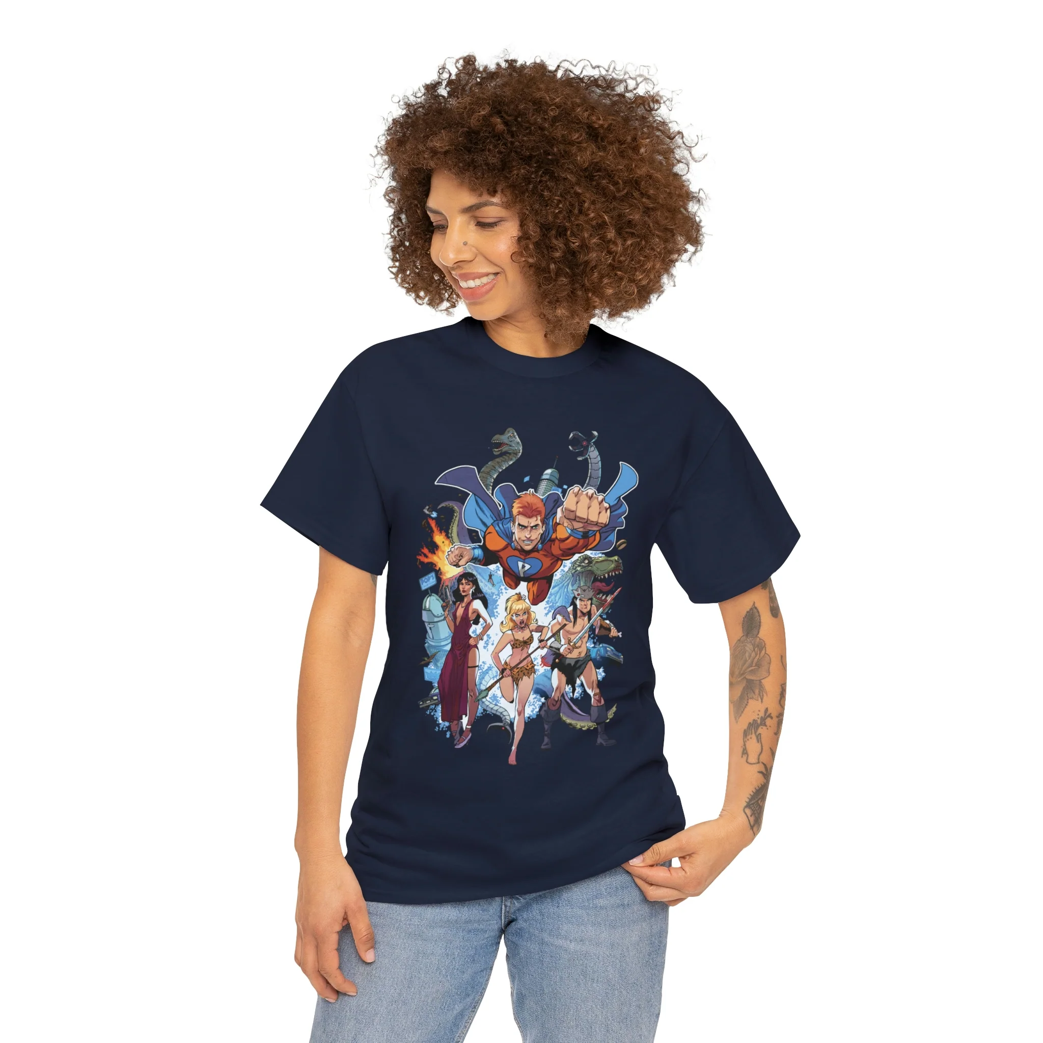 The Best Archie Comics Ever T-Shirt (Unisex Heavy Cotton Tee) featuring Archie, Betty, Veronica, and Jughead - Image 99