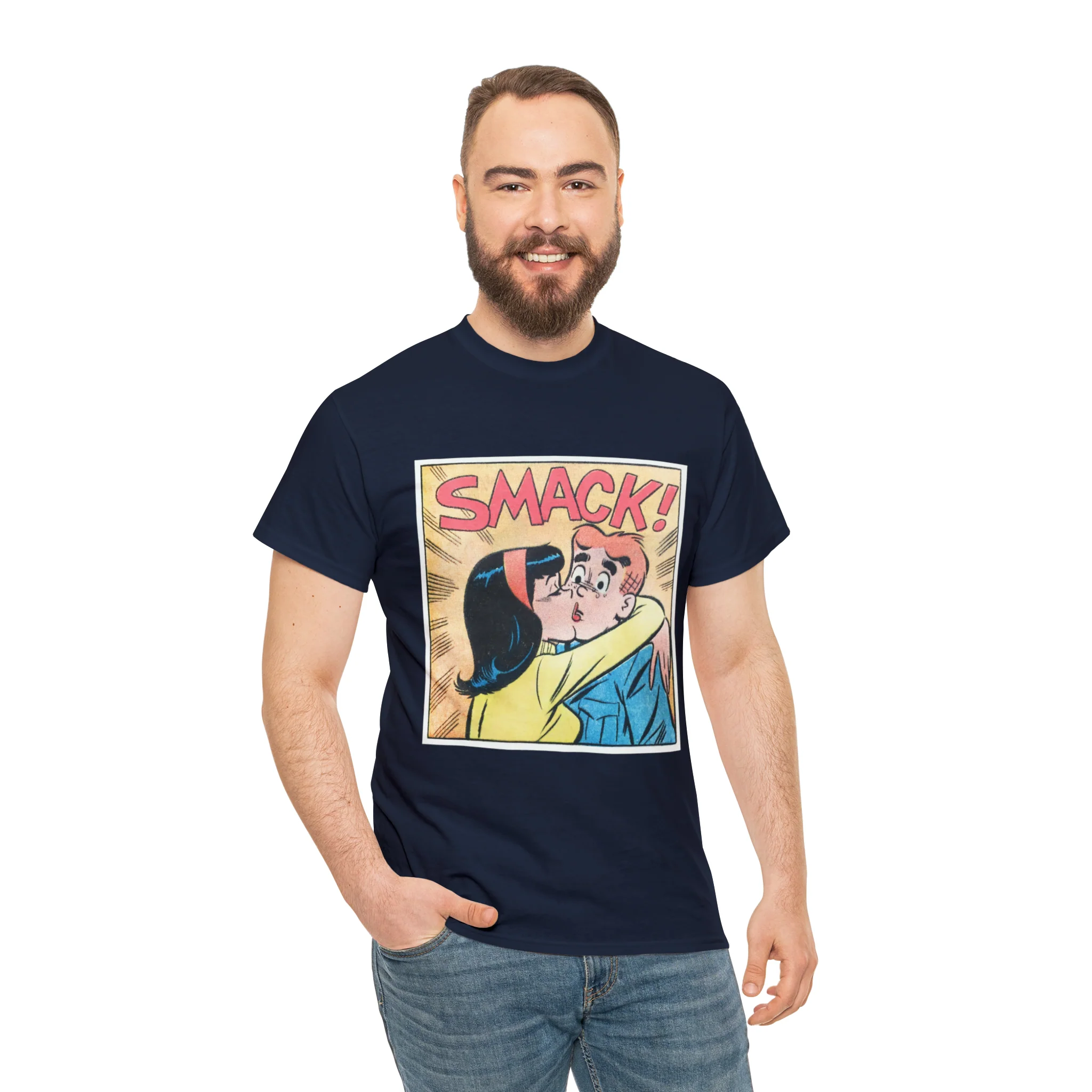 Varchie Graphic T-Shirt (Unisex Heavy Cotton Tee) featuring Archie and Veronica - Image 101