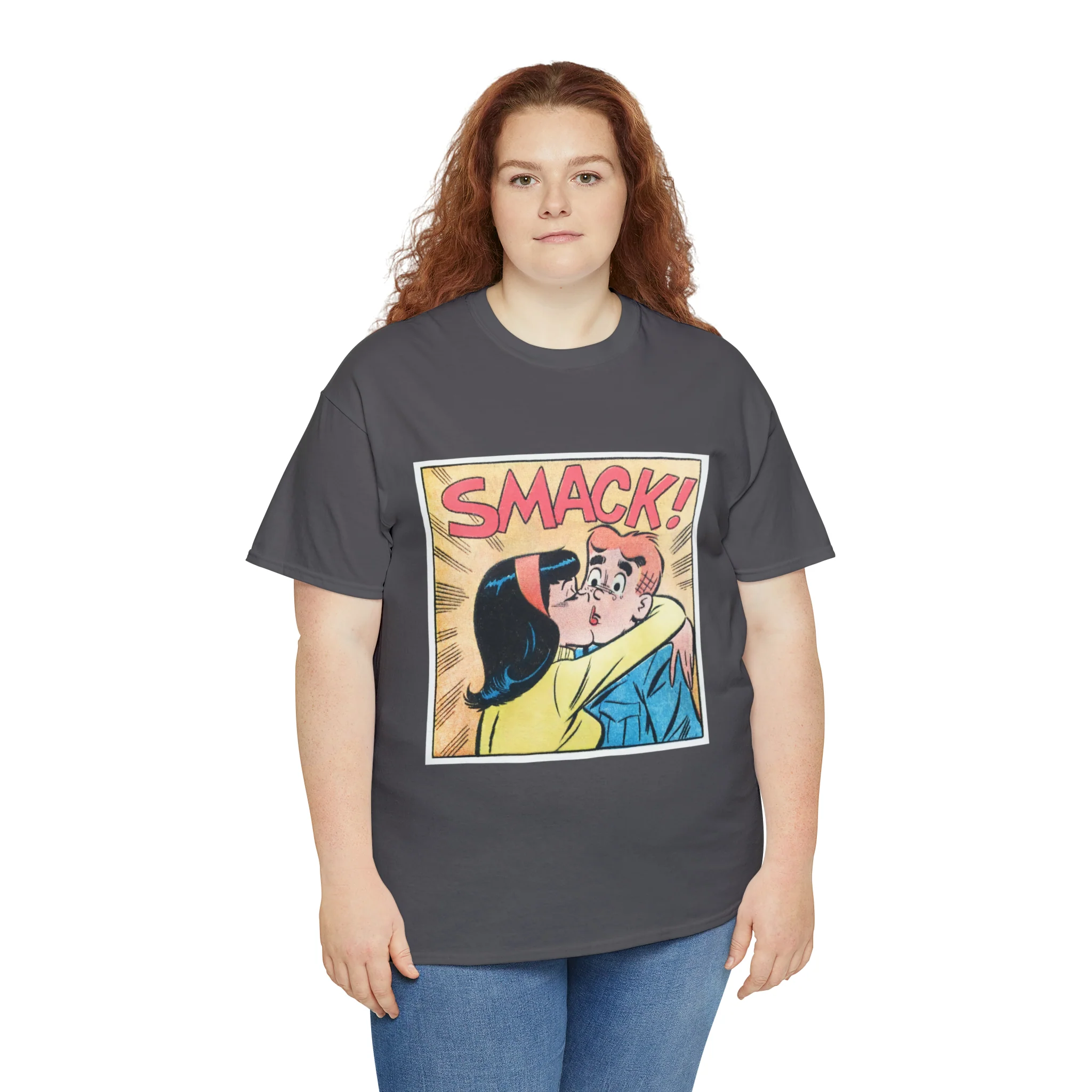 Varchie Graphic T-Shirt (Unisex Heavy Cotton Tee) featuring Archie and Veronica - Image 91